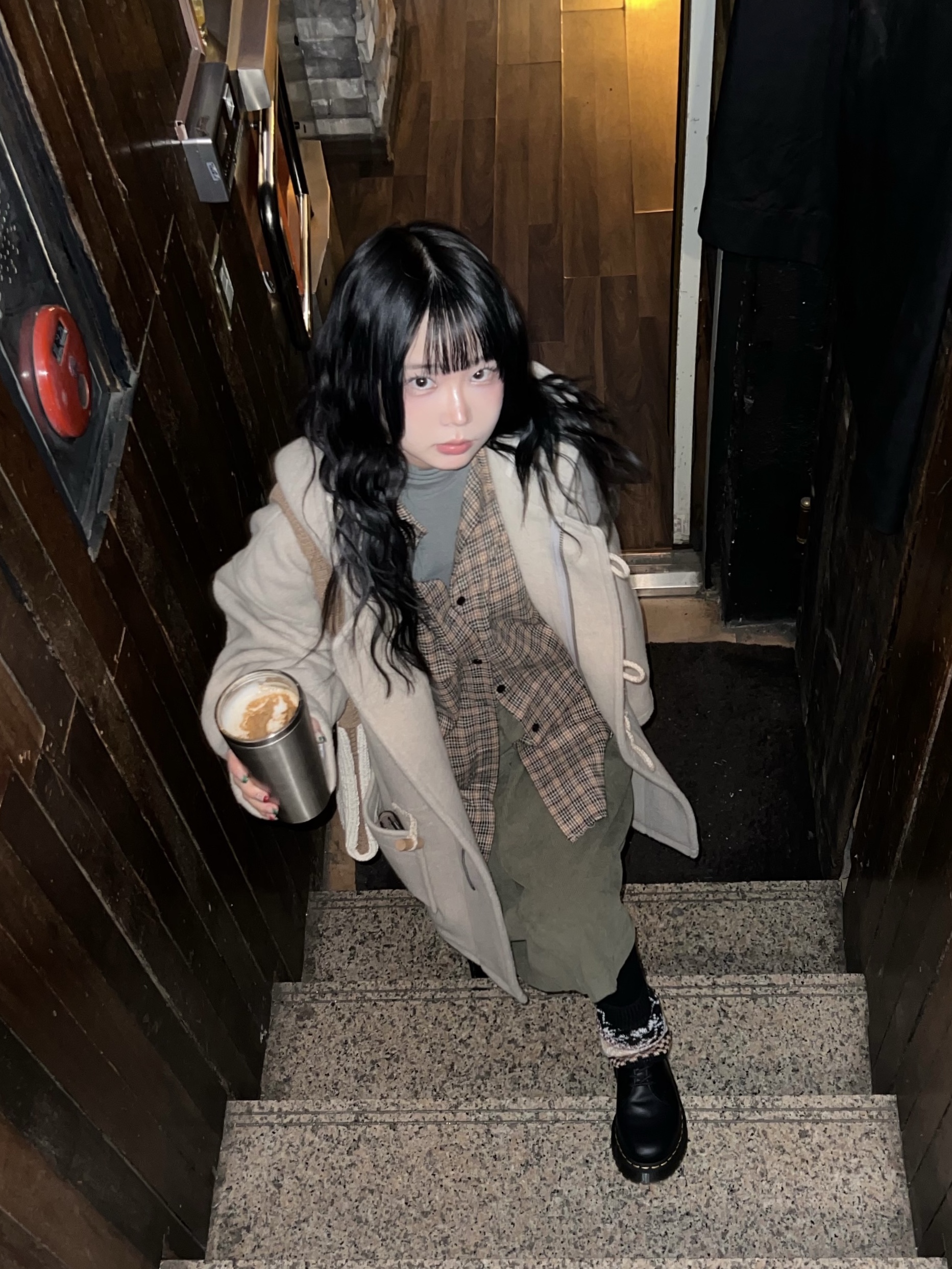 Dr. Martens 1461 Bex Black 착용 스타일 - 1