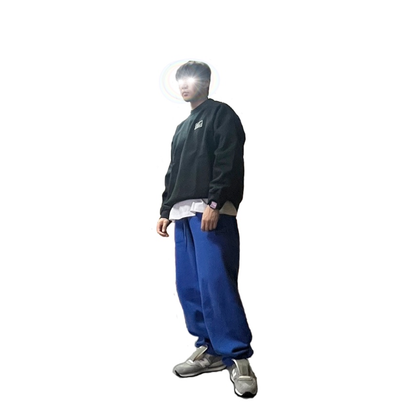 Nike x Stussy NRG Washed Fleece Crewneck Black (DO5310-010) 착용 스타일
