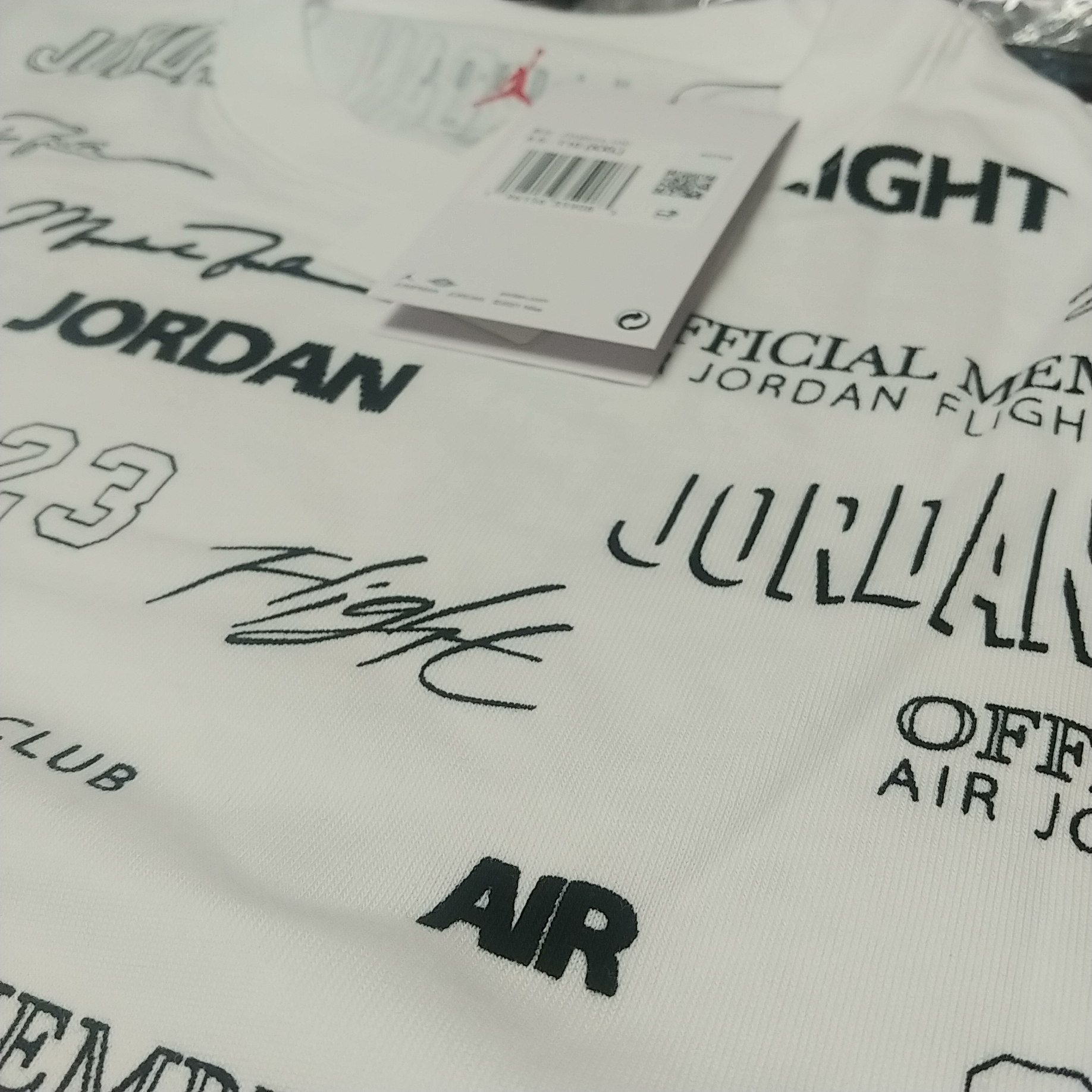 Jordan Flight MVP 85 T-Shirt White - Asia 착용 스타일 - 2