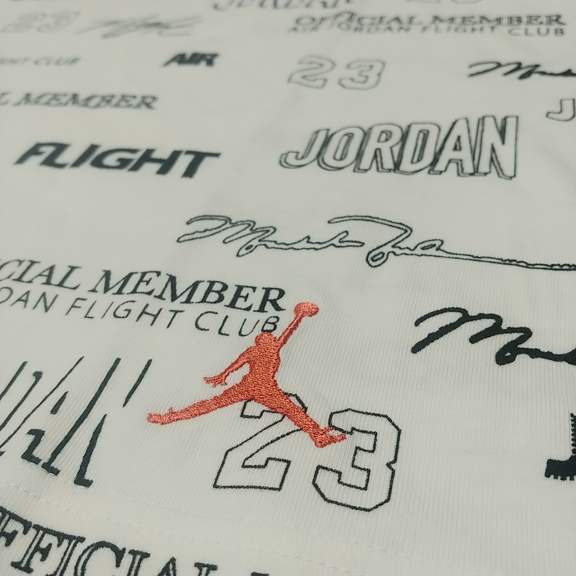 Jordan Flight MVP 85 T-Shirt White - Asia 착용 스타일 - 1