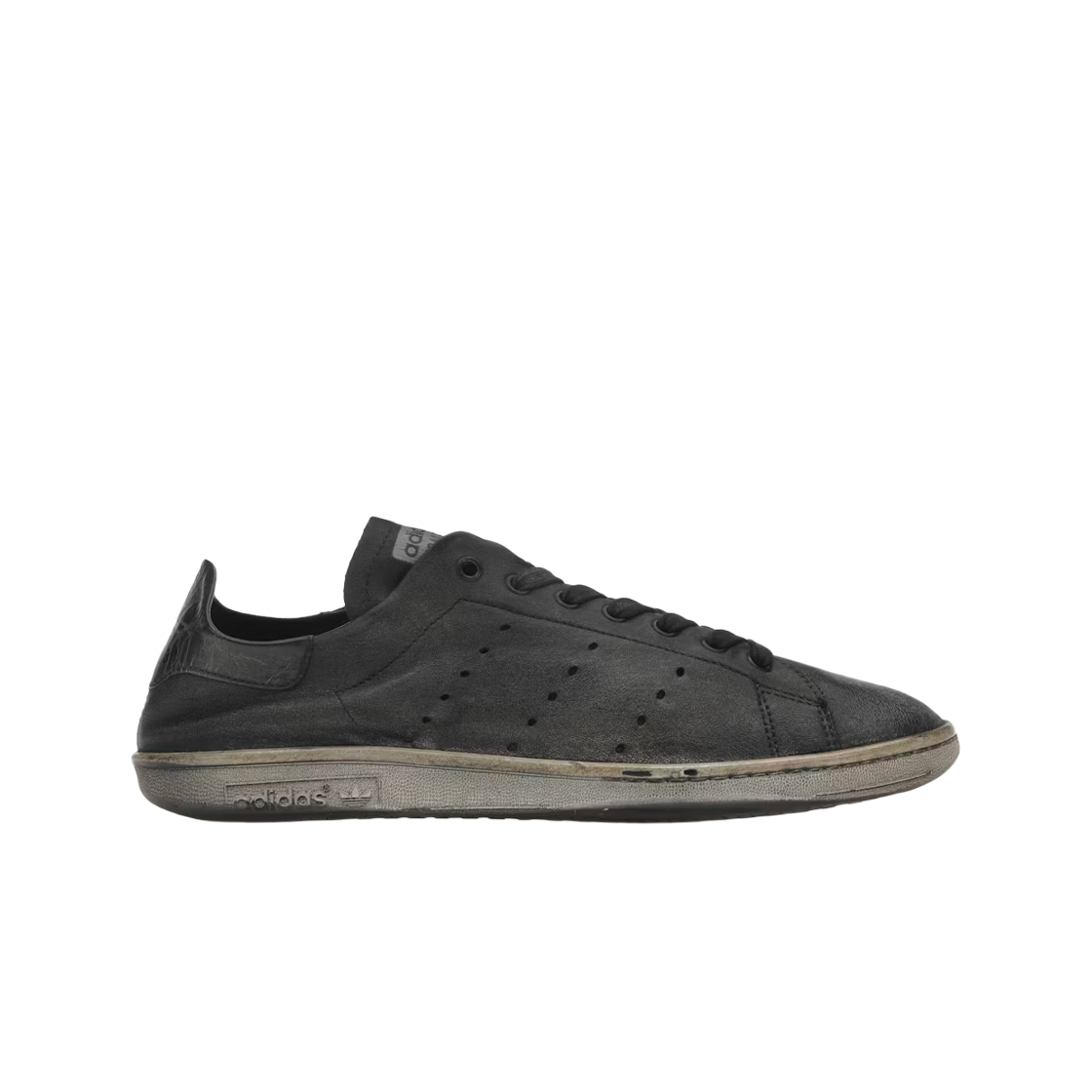 발렌시아가 x 아디다스 스탠 스미스 코어 블랙 화이트(Balenciaga x Adidas Stan Smith Core Black White)