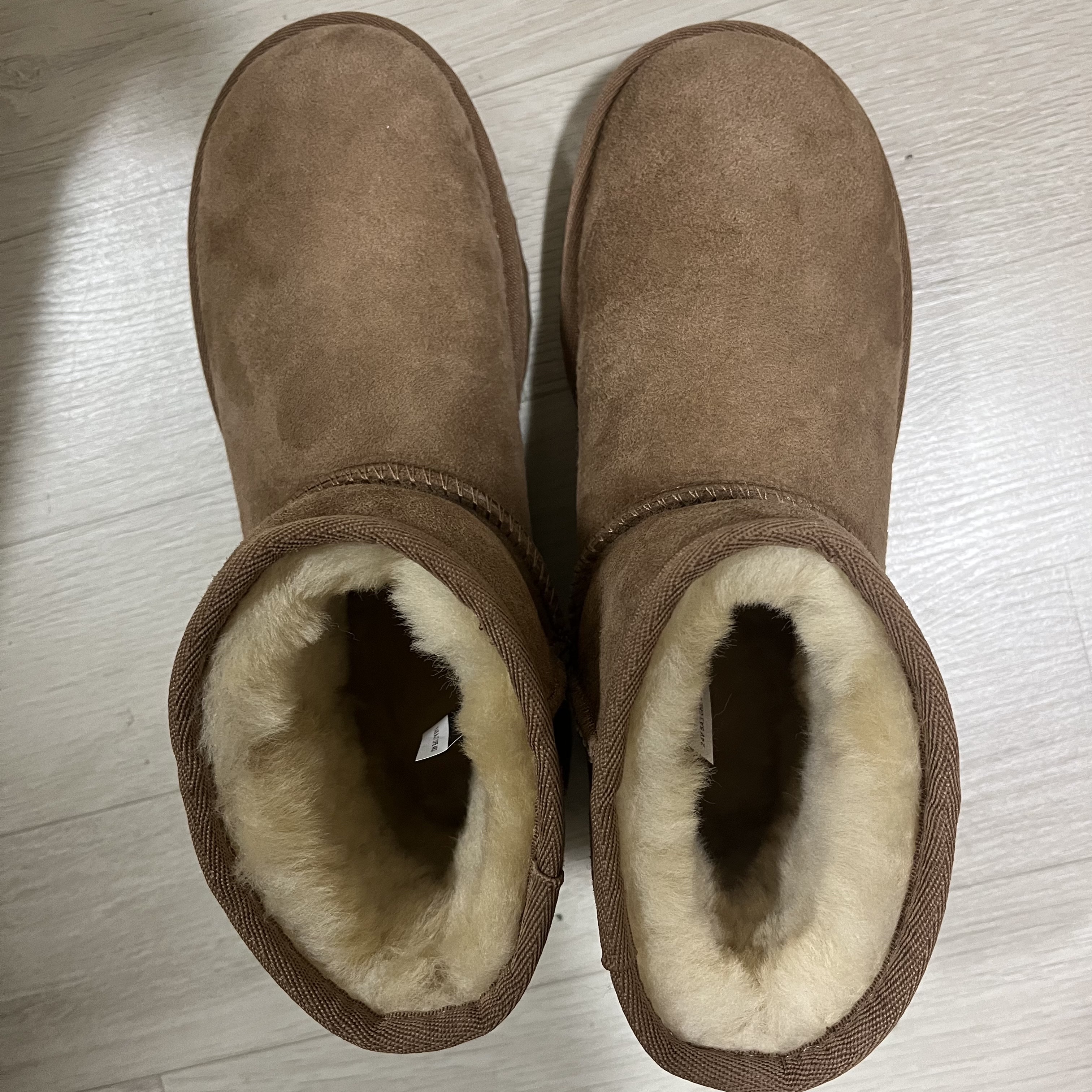 (W) UGG Classic Mini II Boots Chestnut 착용 스타일
