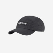 Supreme Micro Quilted Camp Cap Black - 23FW