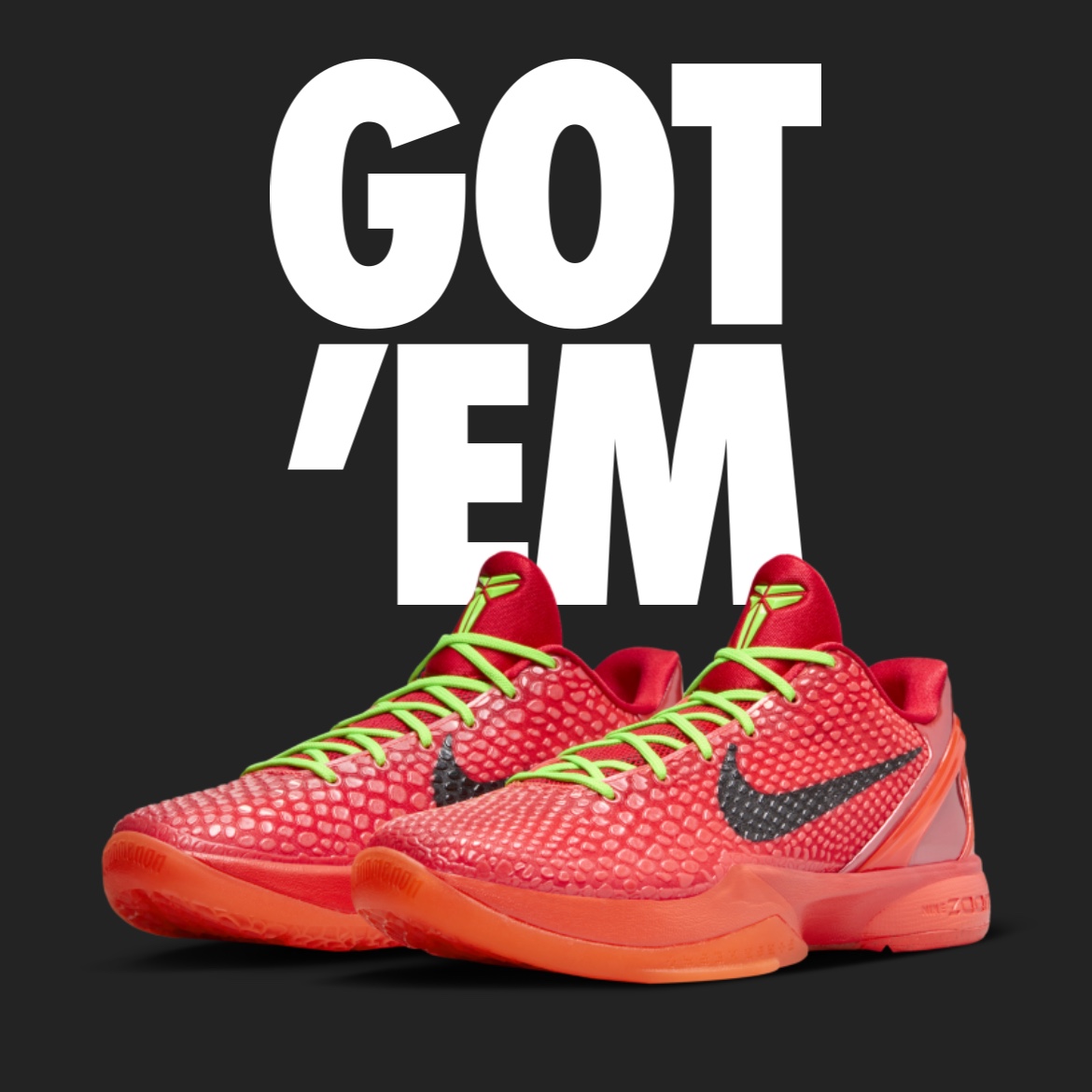 Nike Kobe 6 Protro Reverse 착용 스타일 - 1