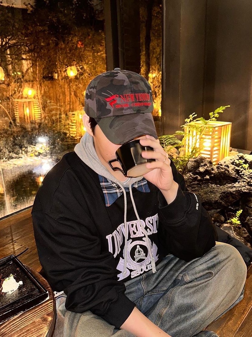 Etce New Vision Camo Cap Night Jungle 착용 스타일 - 2