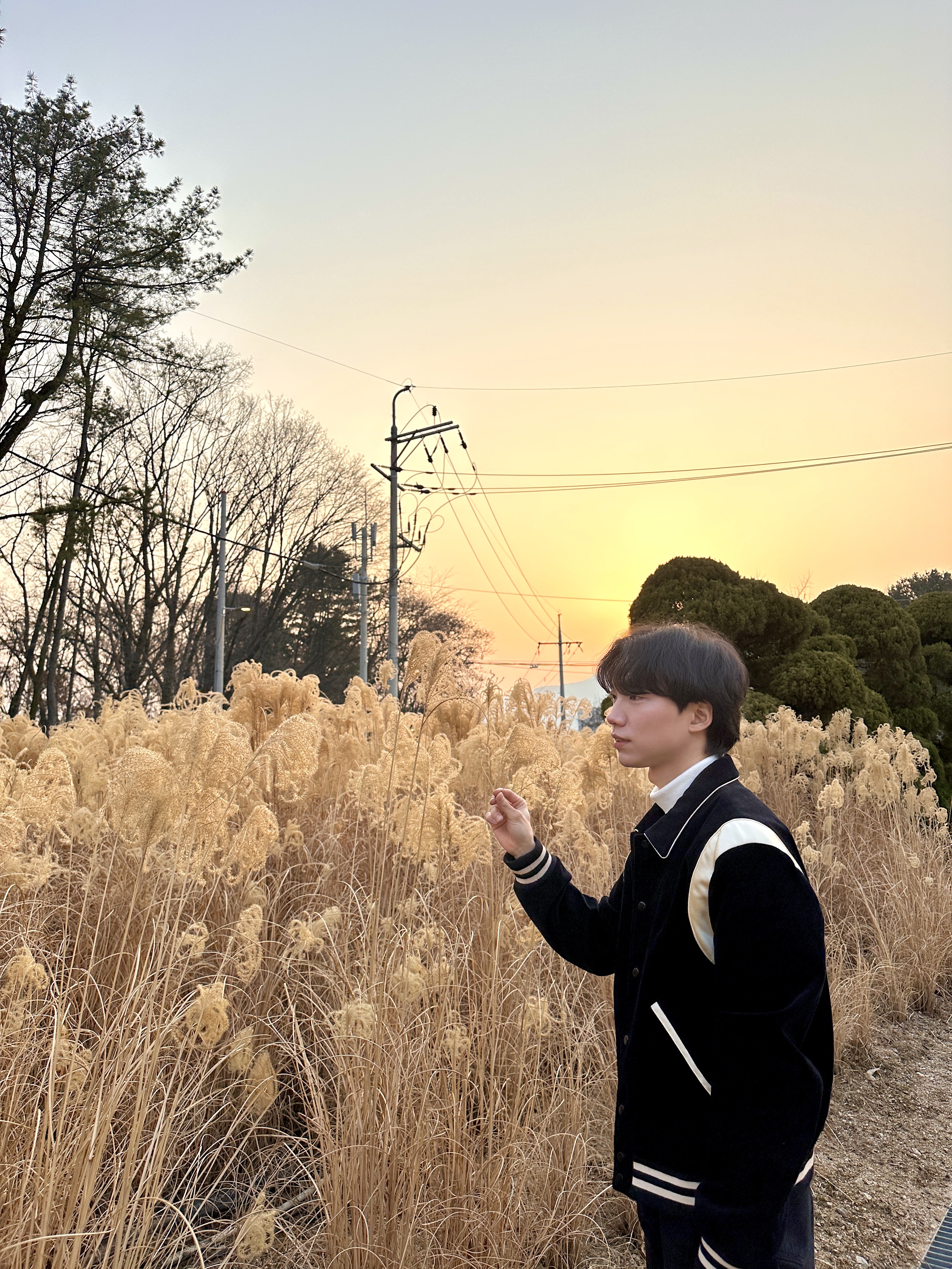 Celine Teddy Jacket in Corduroy Black, Celine Teddy Jacket in Corduroy Black 착용 스타일 - 1