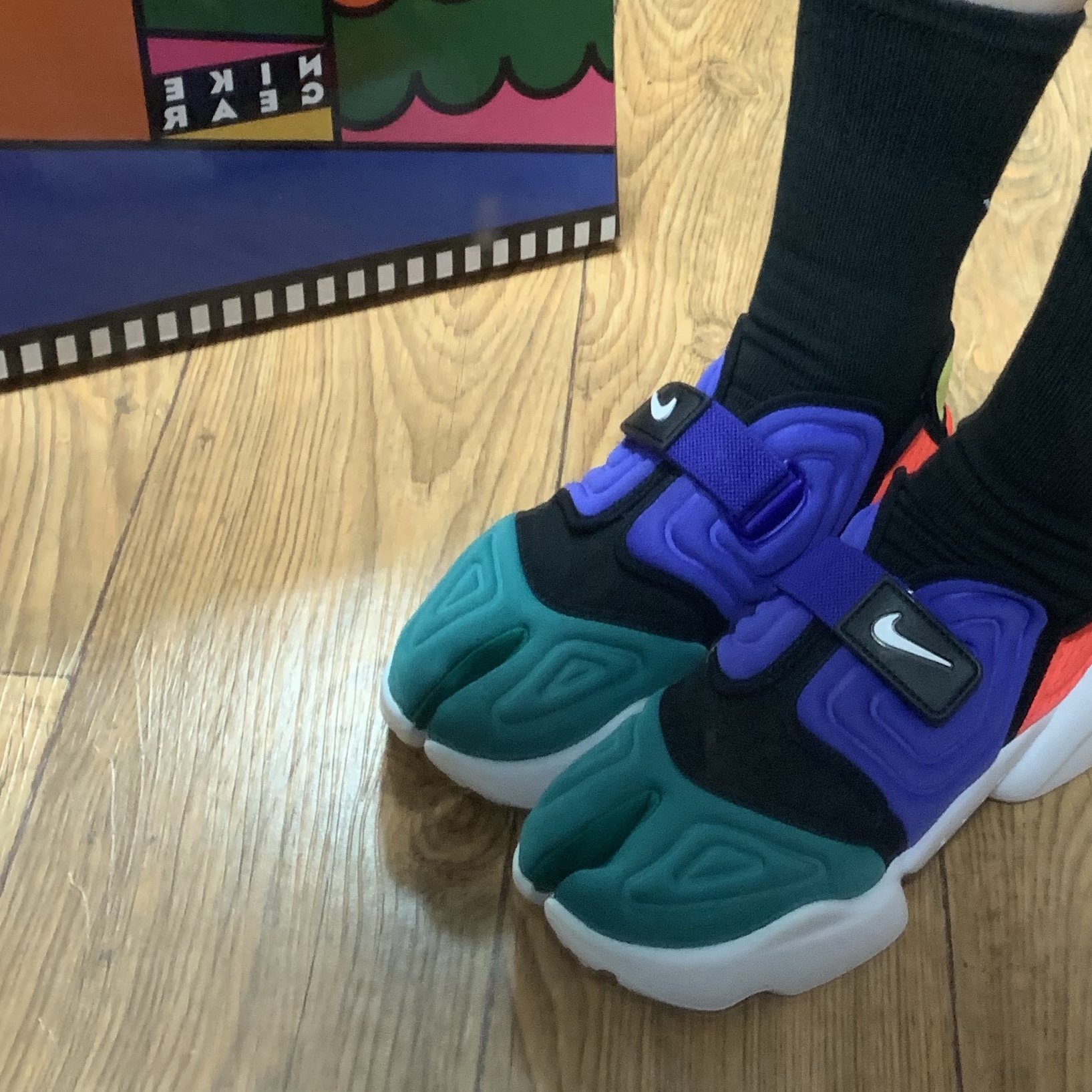 (W) Nike Aqua Rift Original Mashup 착용 스타일 - 2