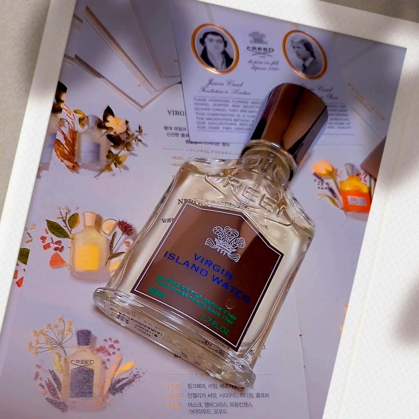 Creed Virgin Island Water Eau De Parfum 50ml 착용 스타일
