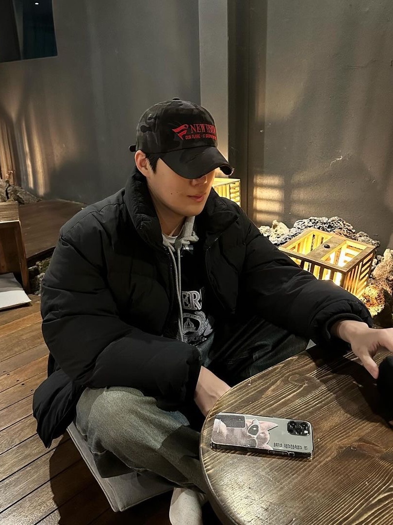 Etce New Vision Camo Cap Night Jungle 착용 스타일 - 3