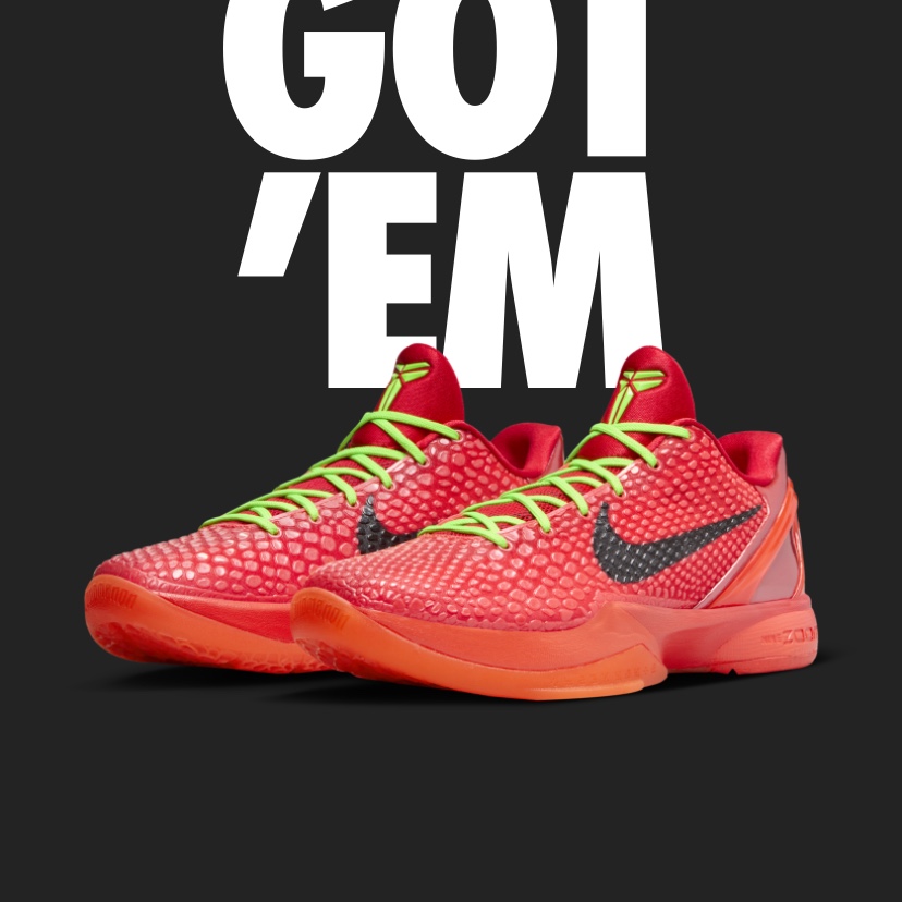 Nike Kobe 6 Protro Reverse 착용 스타일