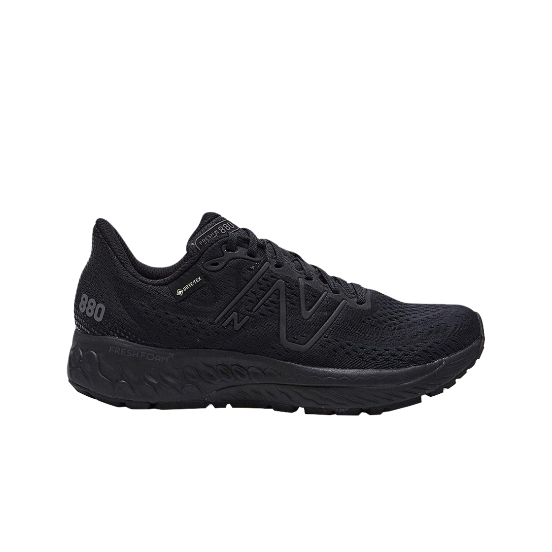 (W) 뉴발란스 프레쉬 폼 X 880v13 고어텍스 트리플 블랙 - D 와이드((W) New Balance Fresh Foam X 880v13 Gore-Tex Triple Black - D Wide)