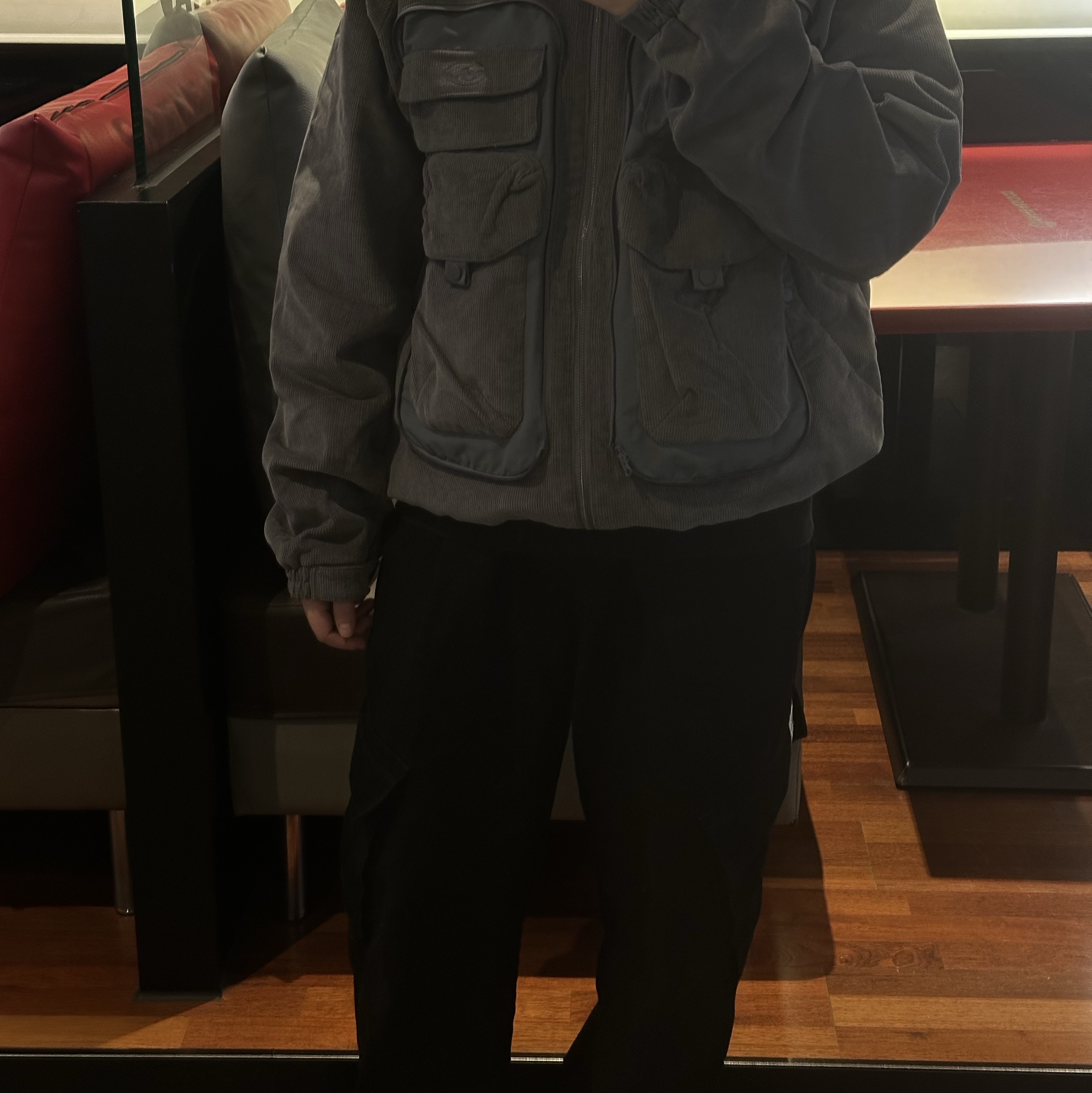 Sansan Gear Corduroy Jacket Grey  - 23FW 착용 스타일