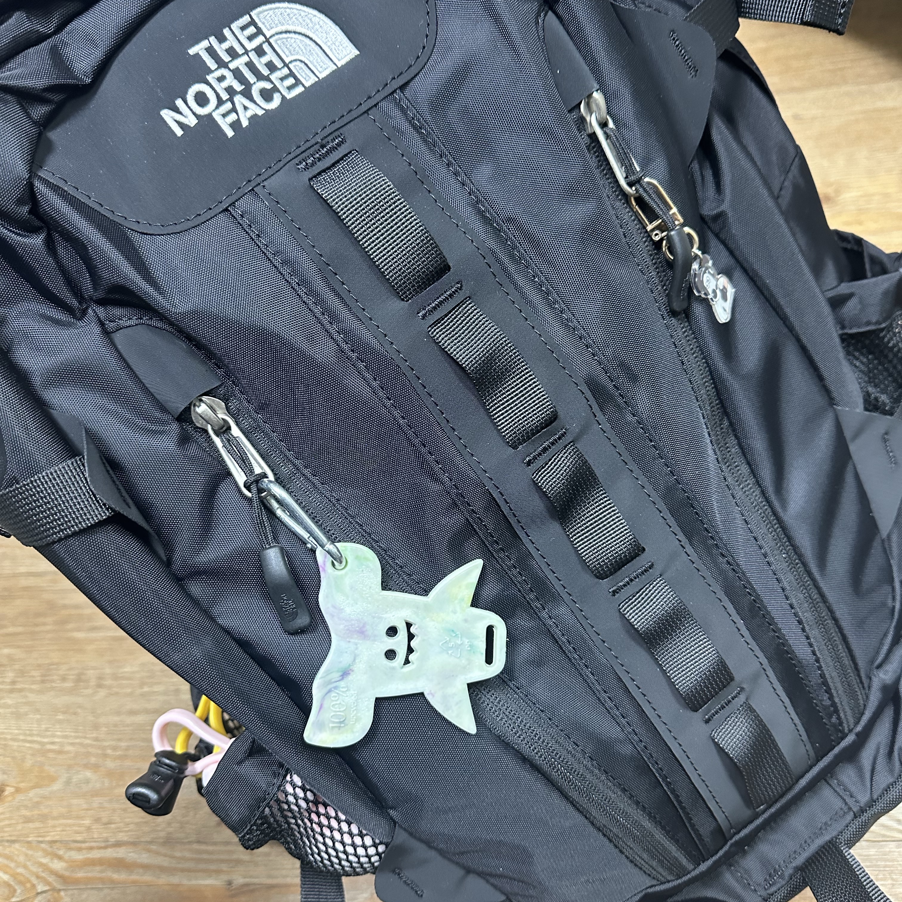 The North Face Big Shot Black 착용 스타일