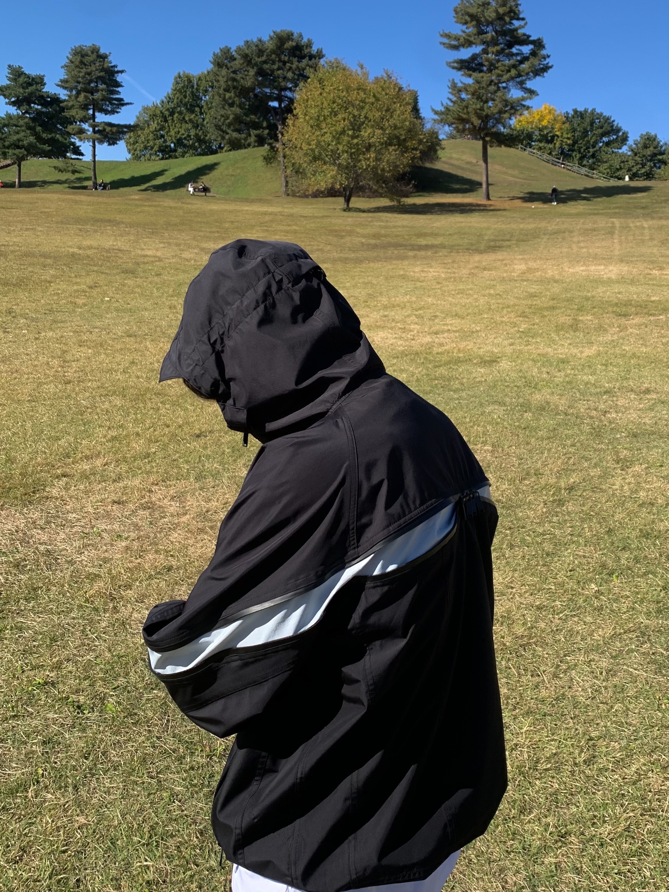 Undermycar Caudal Multi Zip Light Blouson Sargasso Sea - 21SS 착용 스타일 - 1