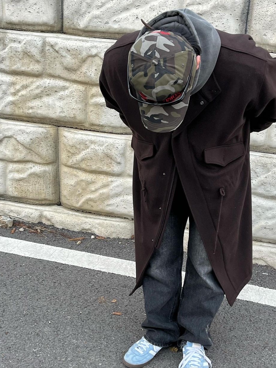 Etce New Vision Camo Cap Night Jungle 착용 스타일 - 3