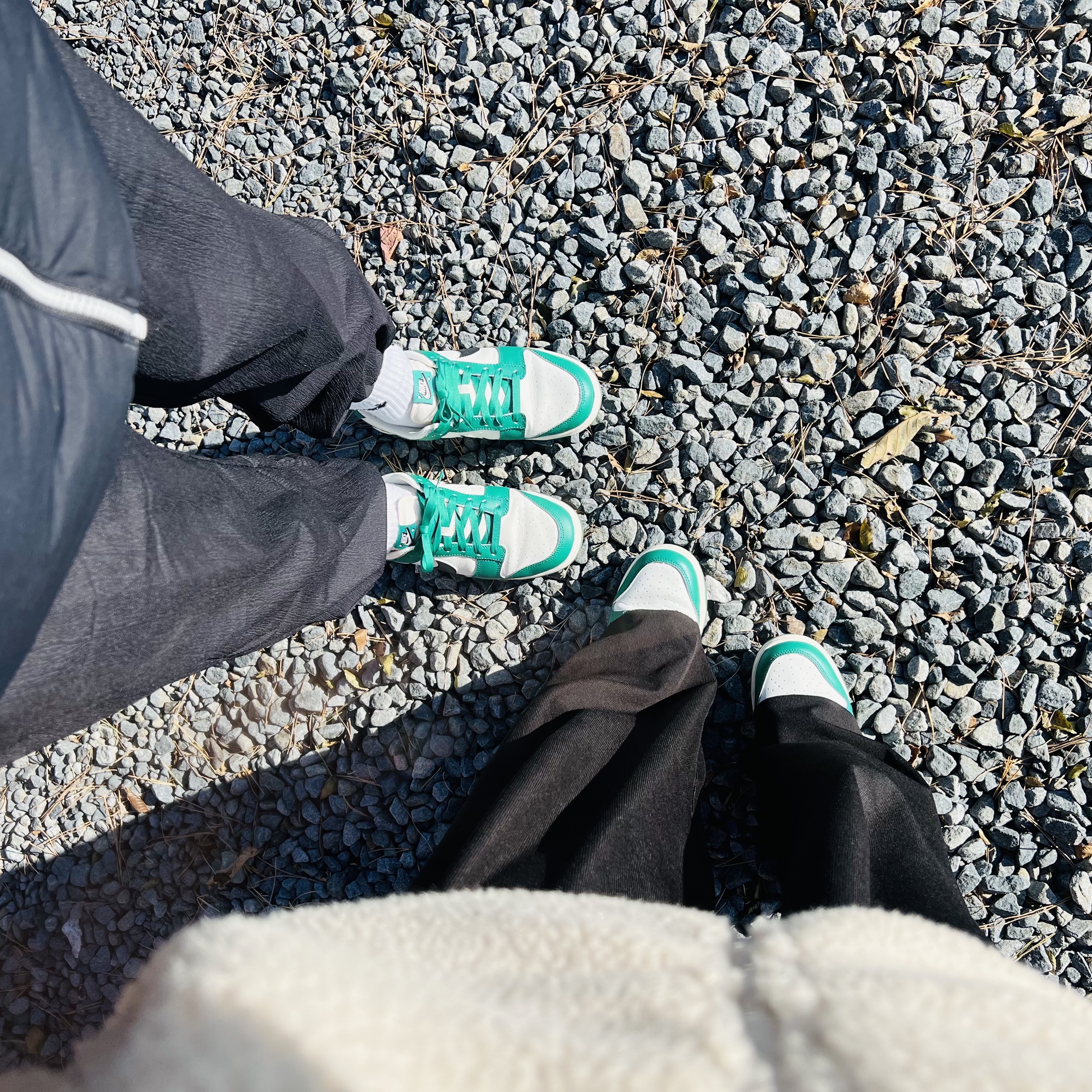Nike Dunk Low Retro SE Jackpot Malachite 착용 스타일 - 3