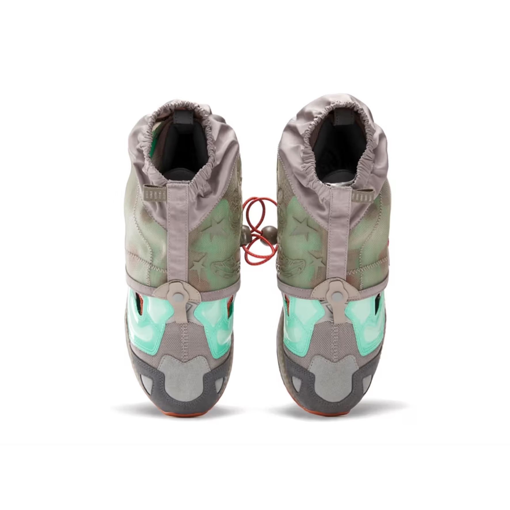 Reebok x Maison Margiela Instapump Fury Memory of Shoes Black, Reebok x Maison Margiela Instapump Fury Memory of Shoes White 착용 스타일 - 3