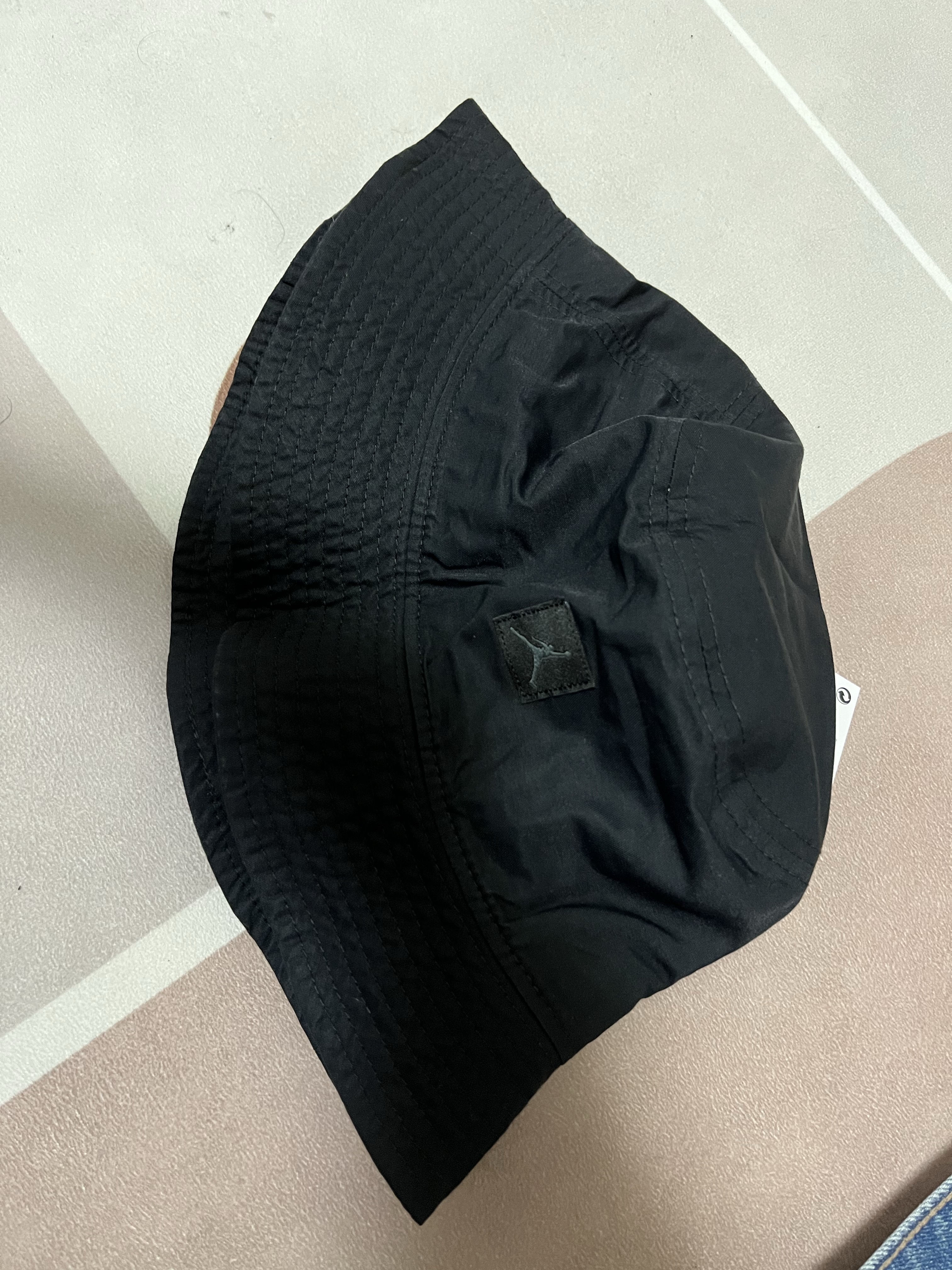 Jordan Jumpman Washed Bucket Hat Black 착용 스타일