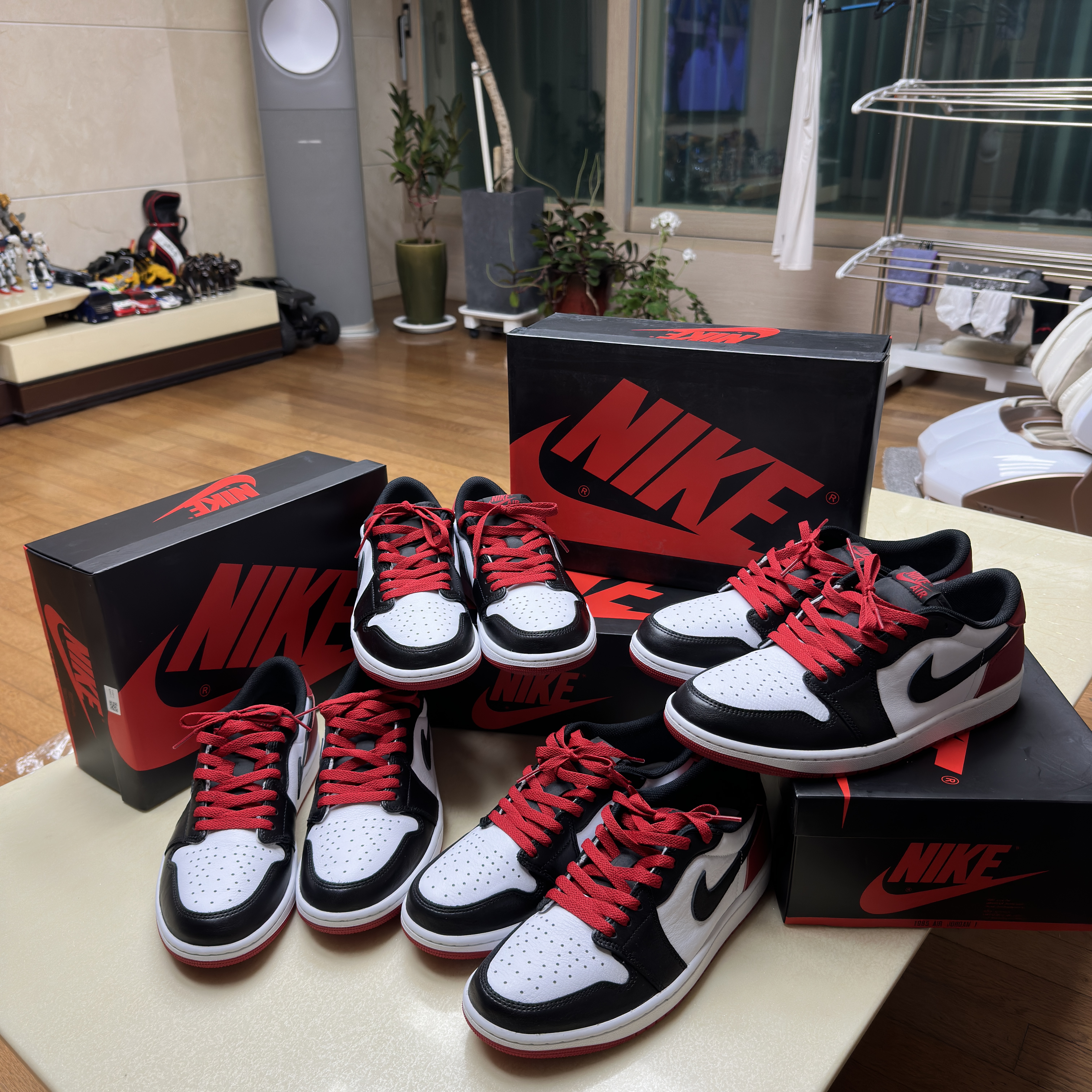 Jordan 1 Retro Low OG Black Toe 착용 스타일