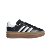 (W) Adidas x Atmos Gazelle Bold Core Black Core White