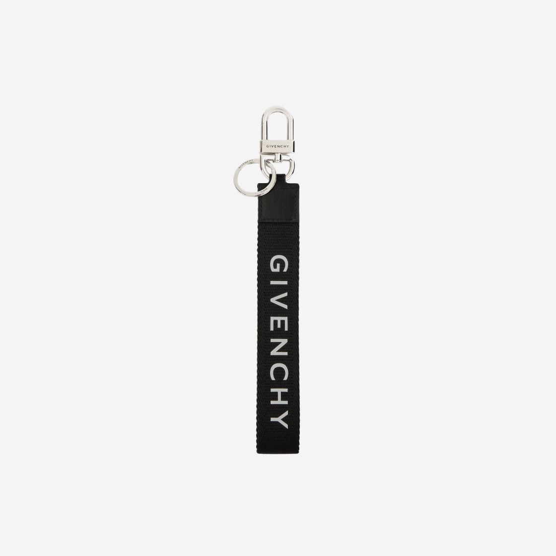 Givenchy Wristlet Keyring in Webbing Black 상세 이미지 1