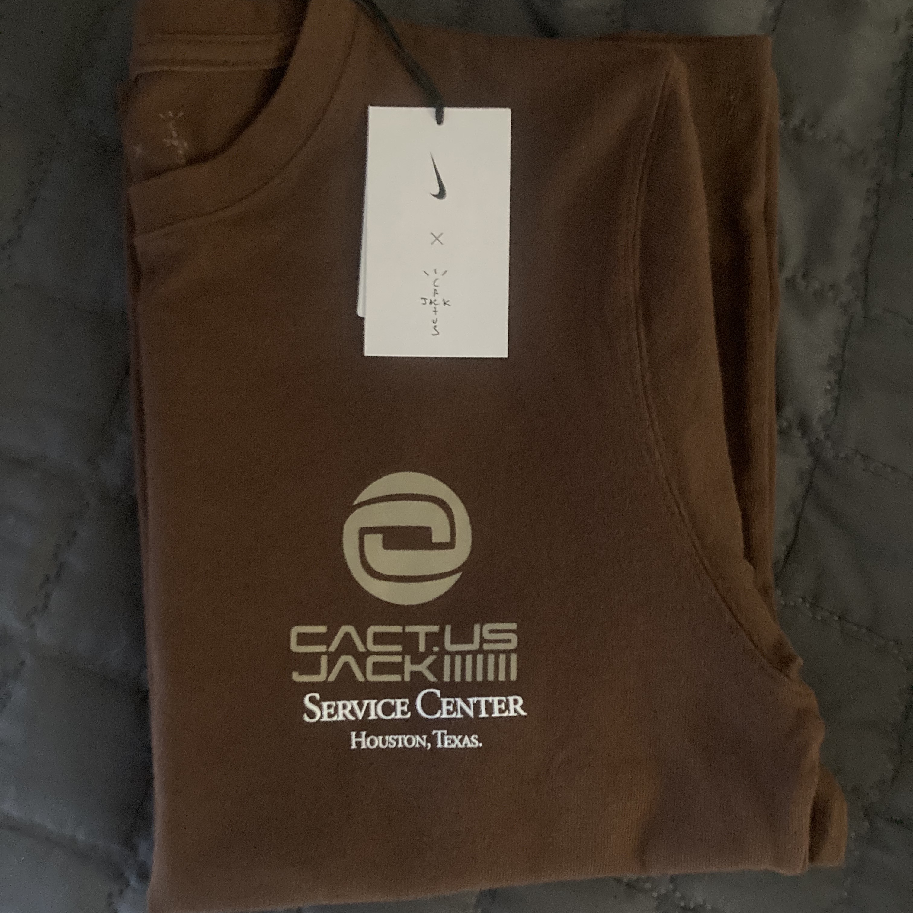 Nike x Travis Scott NRG BH S/S T-Shirt Cacao Wow - Asia 착용 스타일