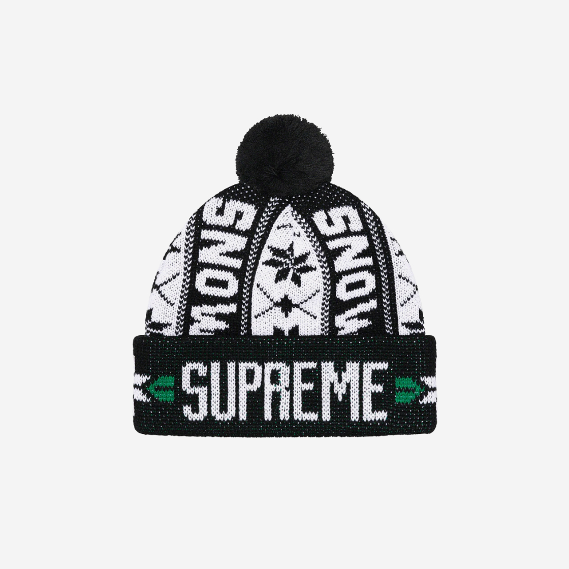 希少 supreme snow beanie Navy 23FW-