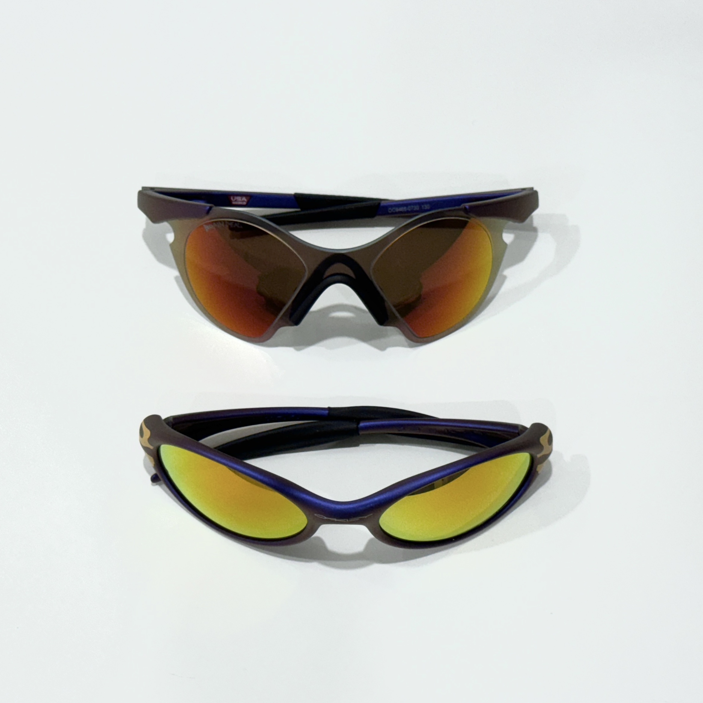 Oakley x Brain Dead Eye Jacket Moonscape Prizm Ruby 착용 스타일 - 1