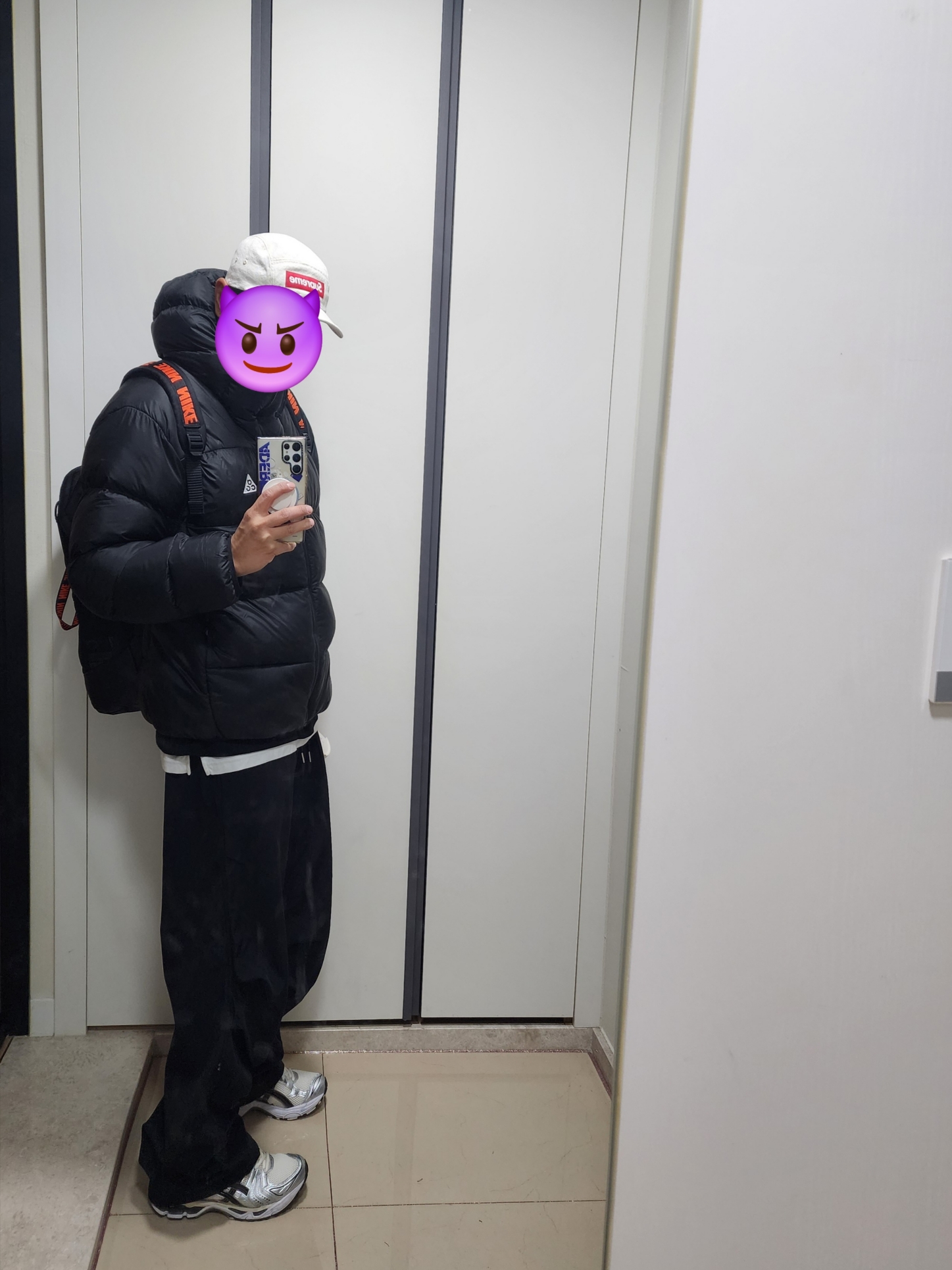 Supreme Denim Camp Cap Natural - 23SS, Nike ACG Therma-Fit ADV Lunar Lake Puffer Jacket Black - Asia 착용 스타일