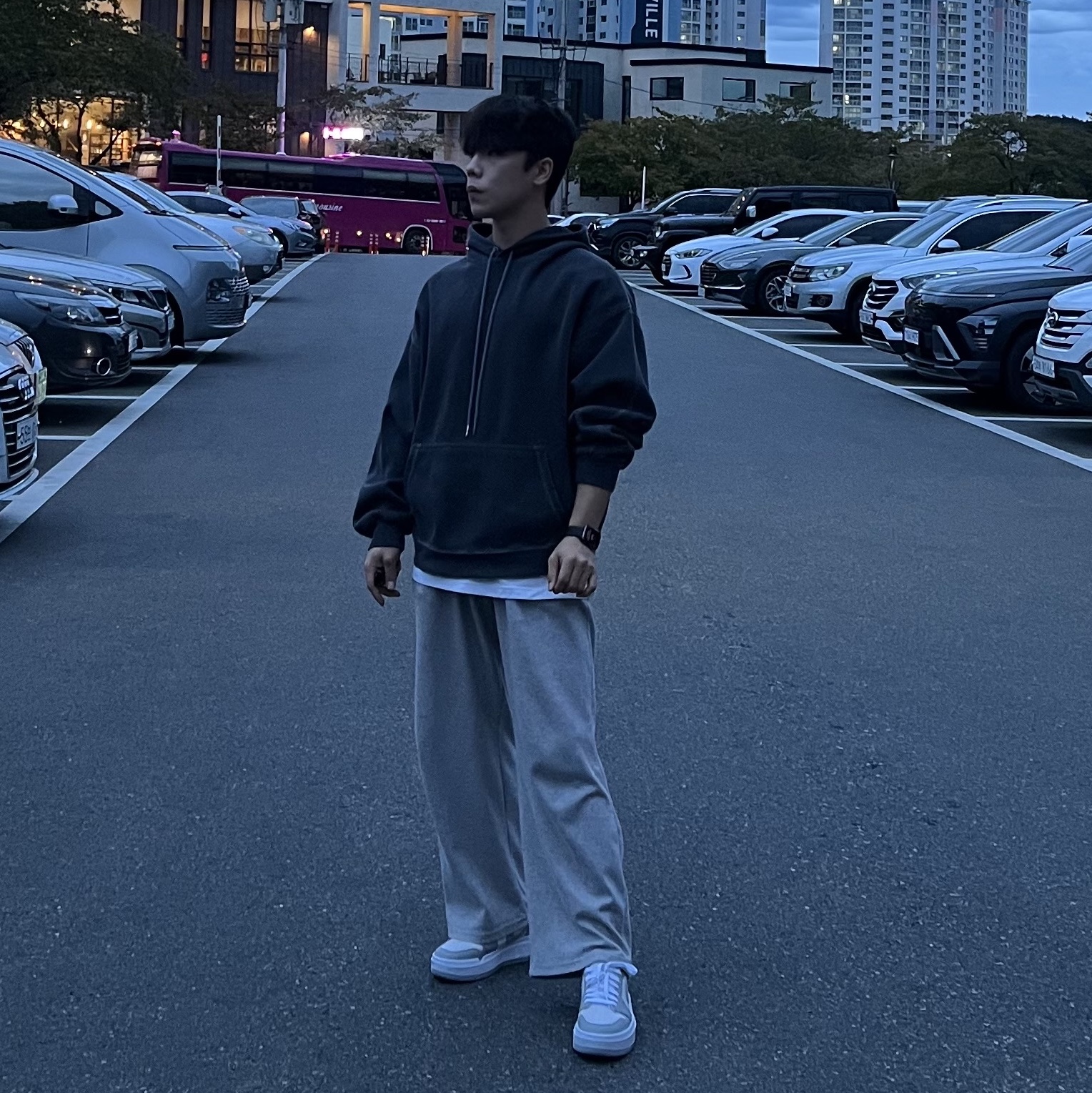 (W) Jordan 1 Elevate Low White and Wolf Grey 착용 스타일 - 2