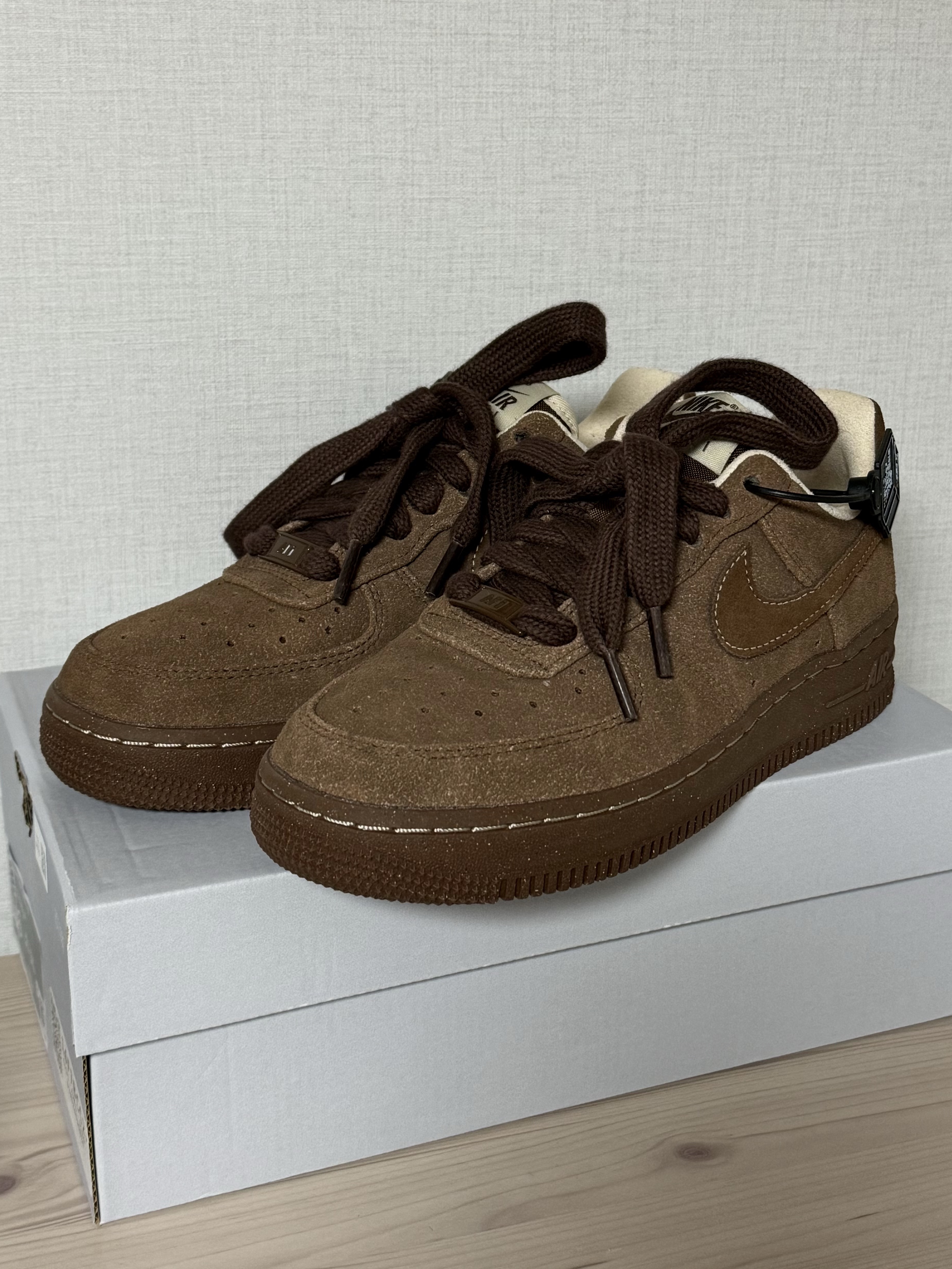 (W) Nike Air Force 1 '07 Cacao Wow 착용 스타일