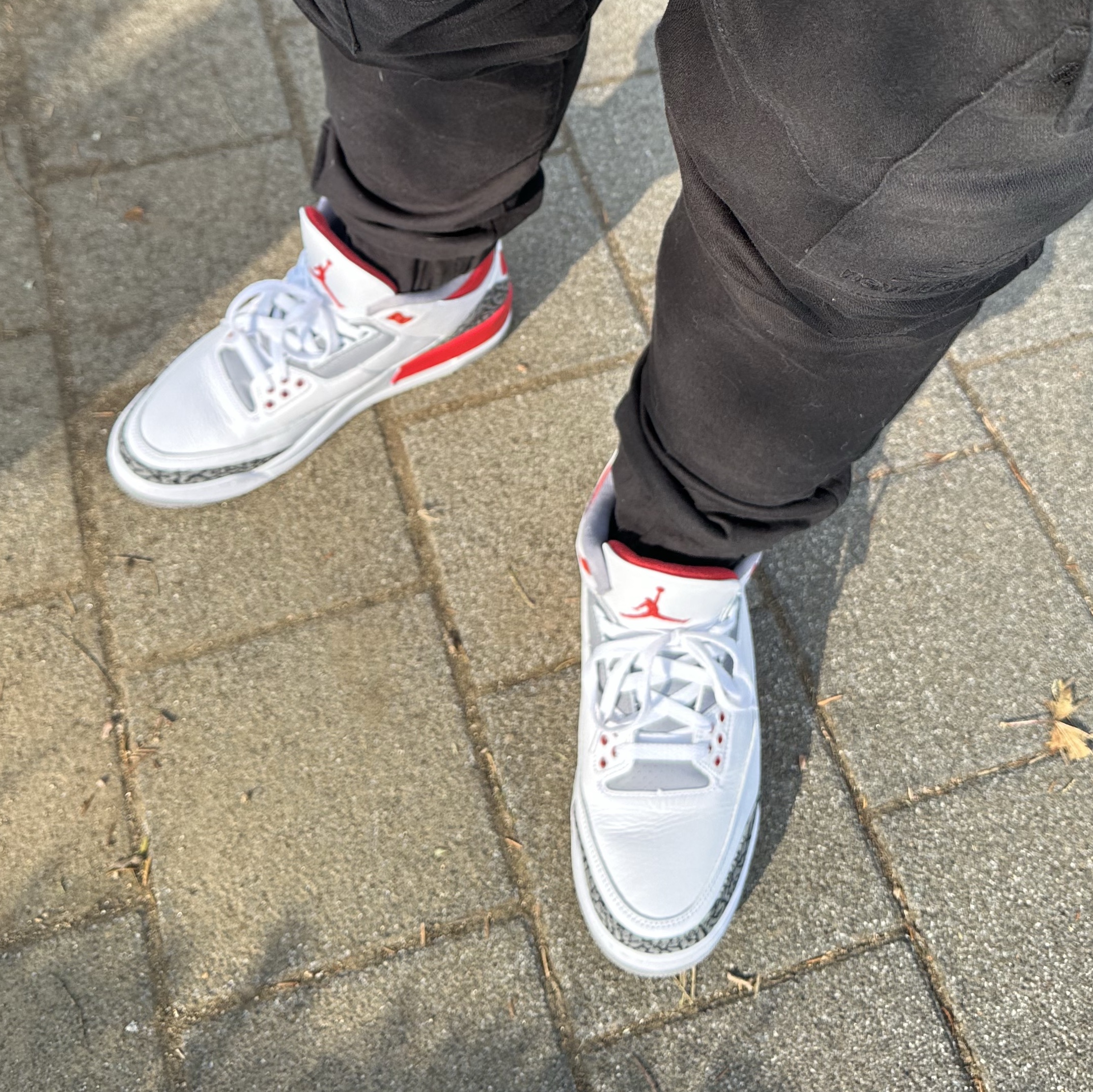 Jordan 3 Retro Fire Red 2022 착용 스타일