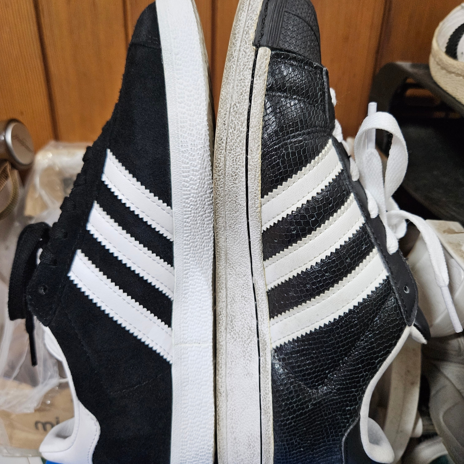 Adidas Samba OG Cloud White 착용 스타일 - 6