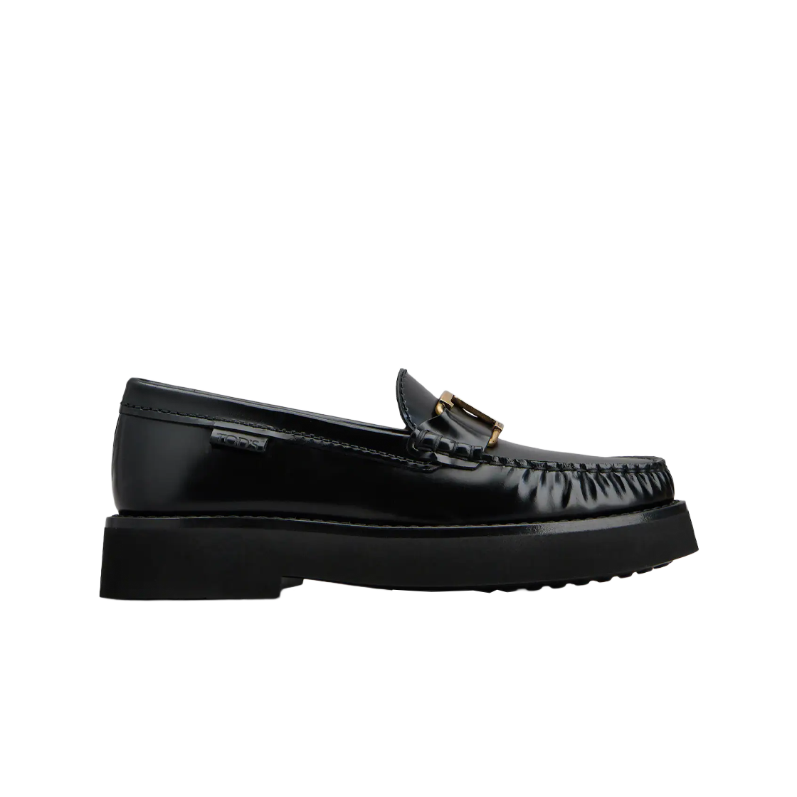 XXW54K0HN90SHAB999 (W) Tod’s T Timeless Loafer in Leather Black