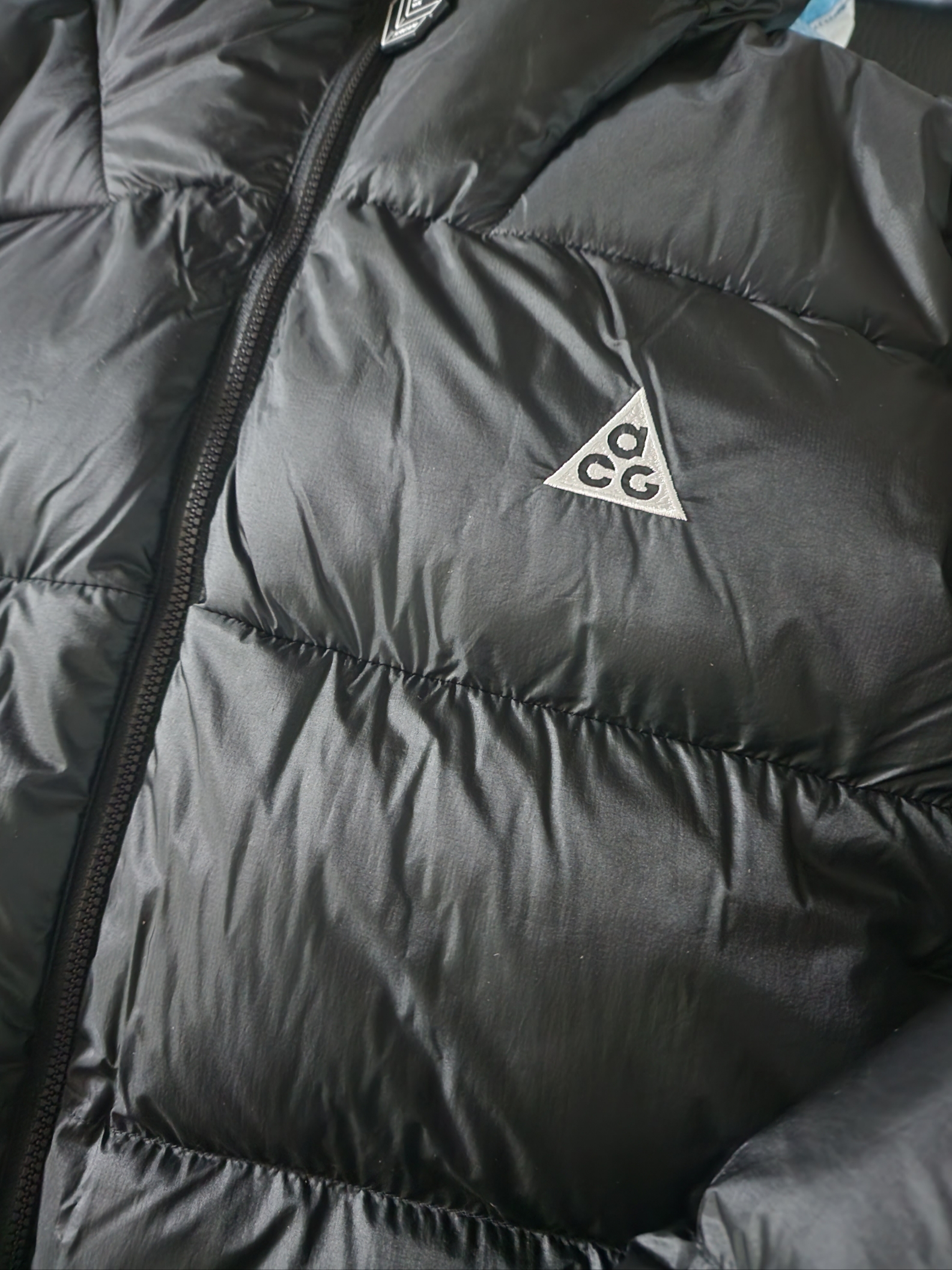 Nike ACG Therma-Fit ADV Lunar Lake Puffer Jacket Black - Asia 착용 스타일 - 1