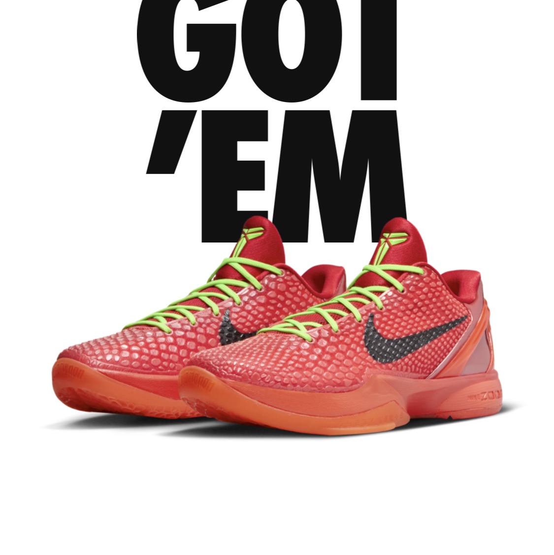 Nike Kobe 6 Protro Reverse 착용 스타일