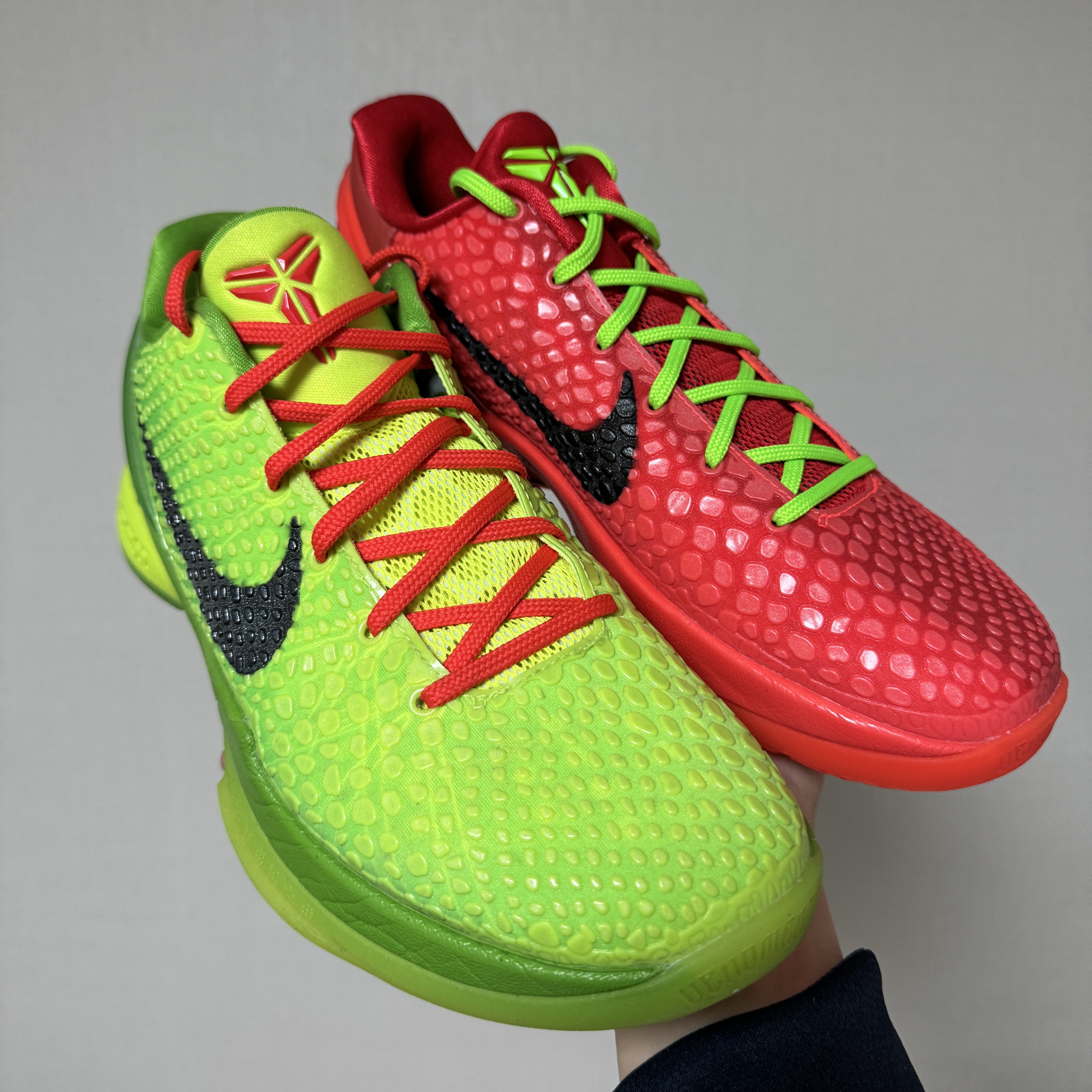 Nike Kobe 6 Protro Reverse, Nike Kobe 6 Protro Green Apple 착용 스타일 - 2