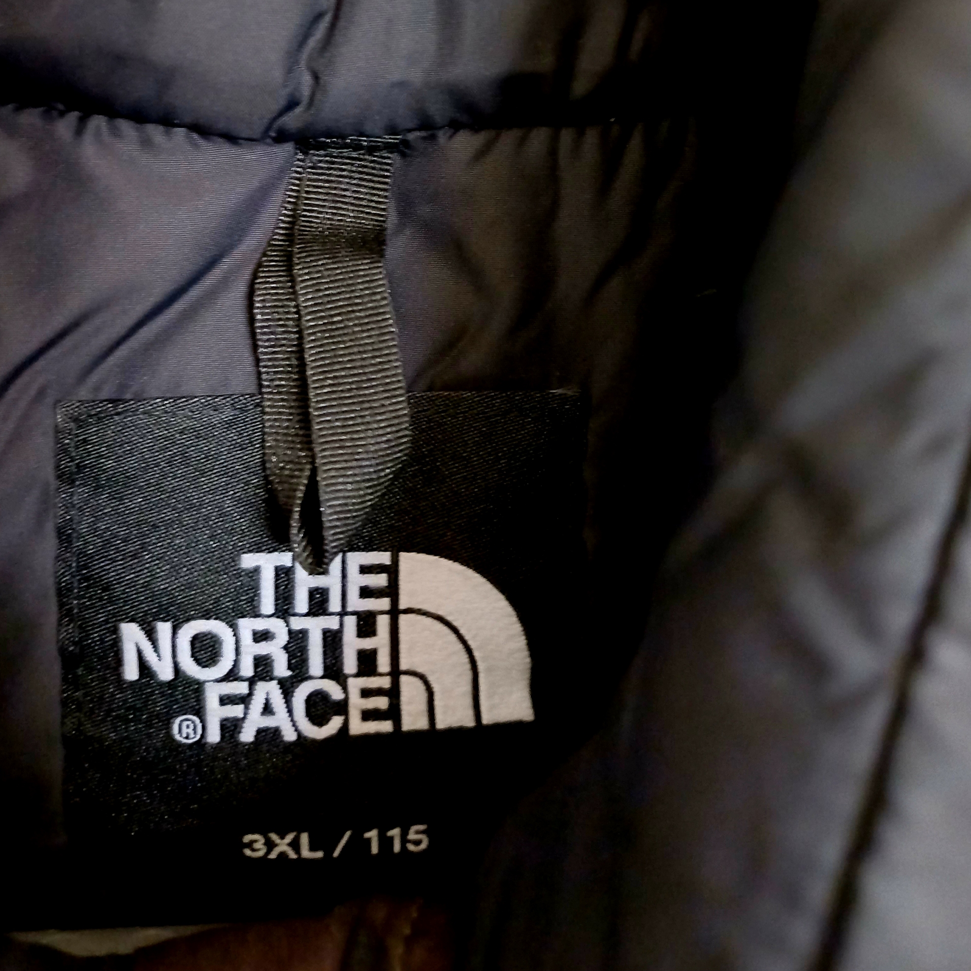 The North Face 1996 Novelty Nuptse Jacket Khaki 착용 스타일 - 2