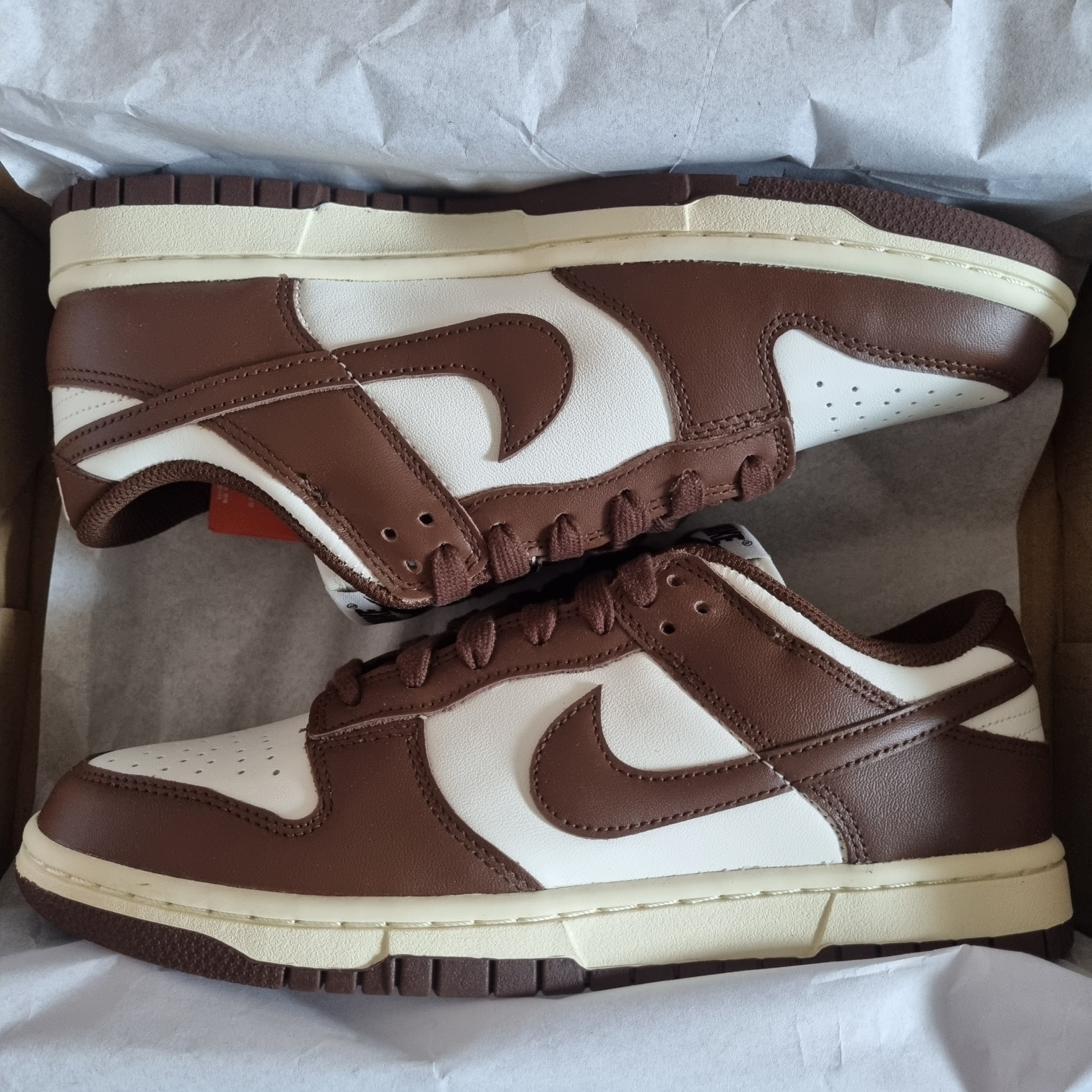 (W) Nike Dunk Low Sail Cacao Wow 착용 스타일