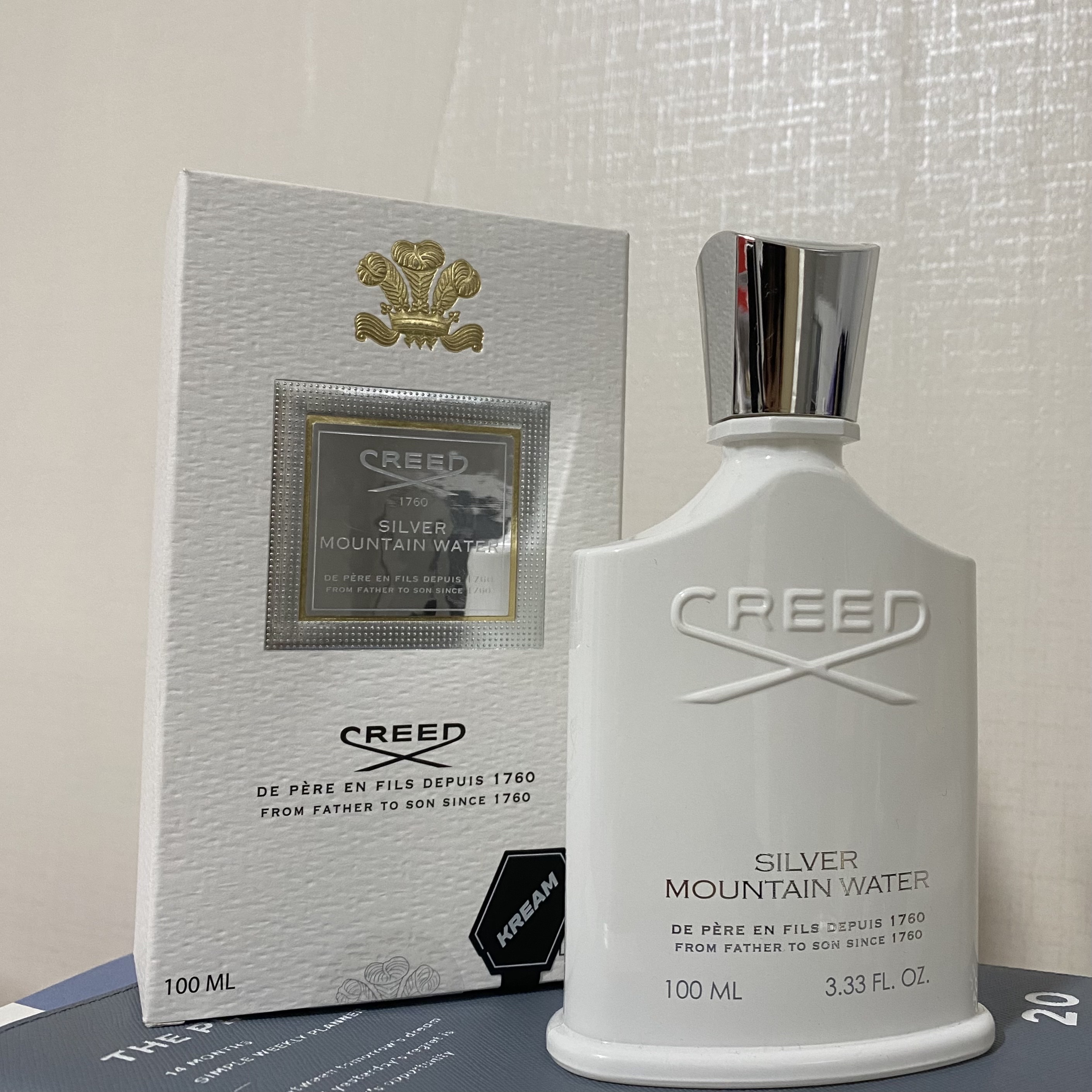 Creed Silver Mountain Water Eau De Parfum 100ml 착용 스타일