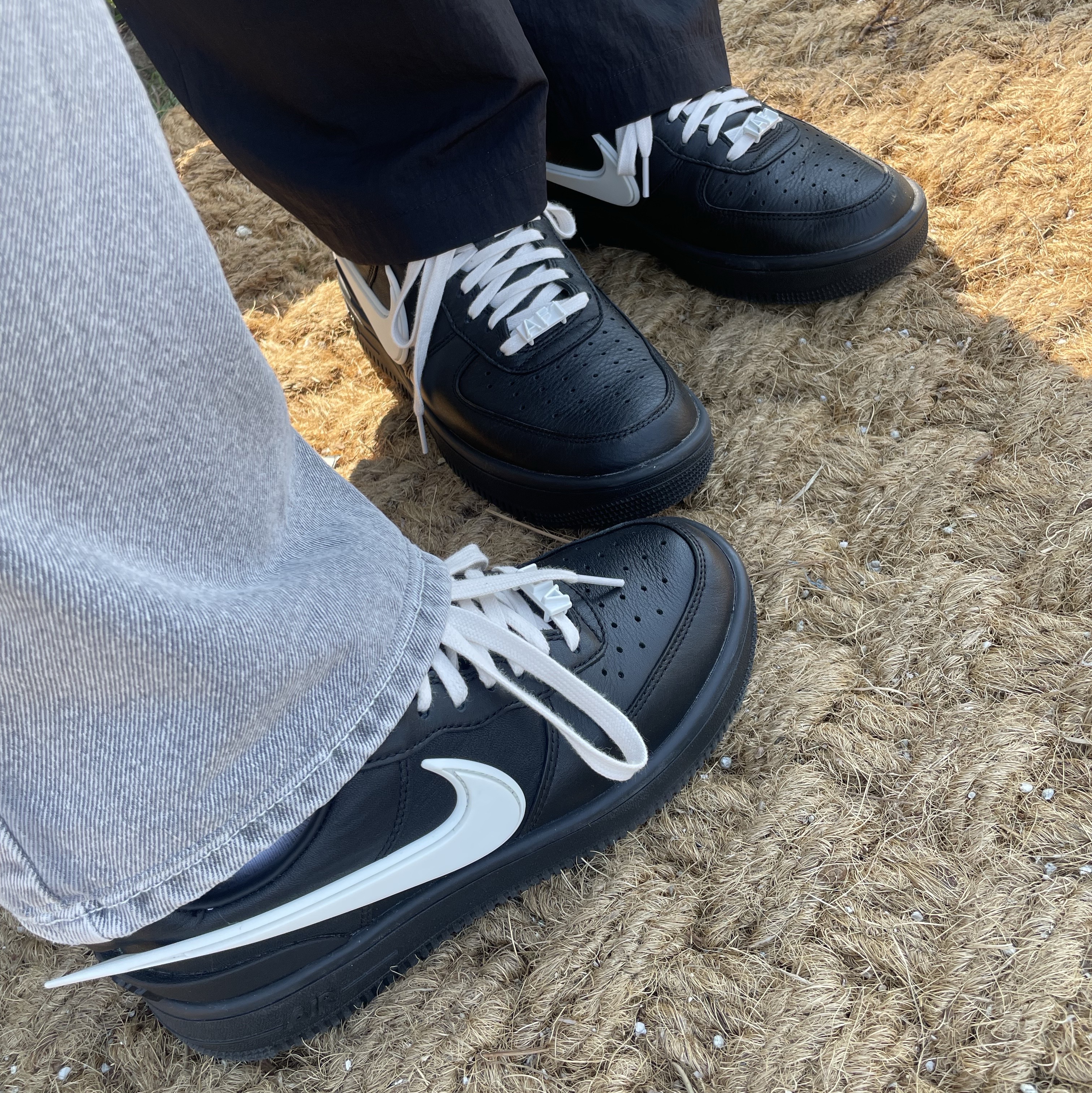 Nike x Ambush Air Force 1 Low SP Black 착용 스타일
