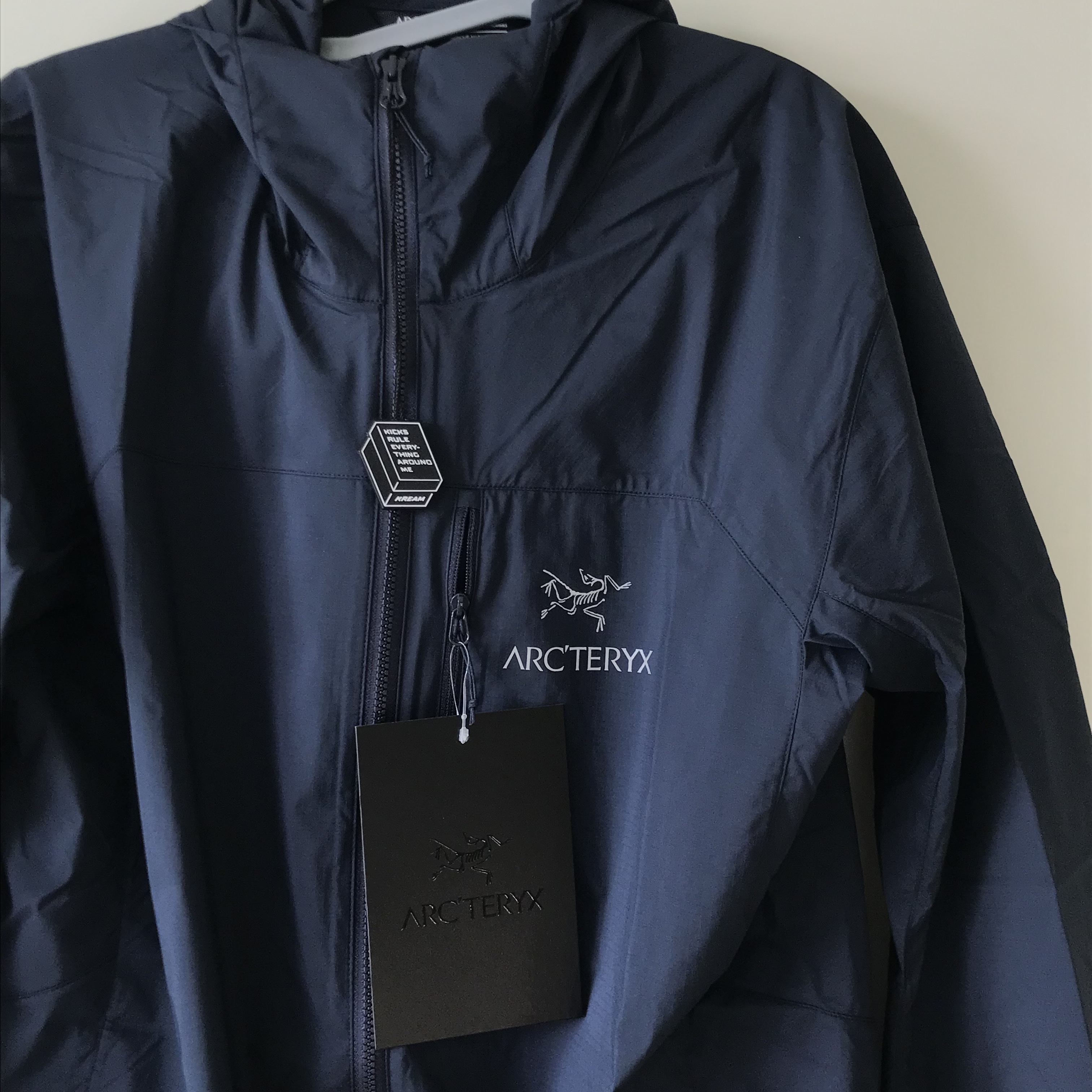 Arc'teryx Squamish Hoody Black Sapphire 착용 스타일