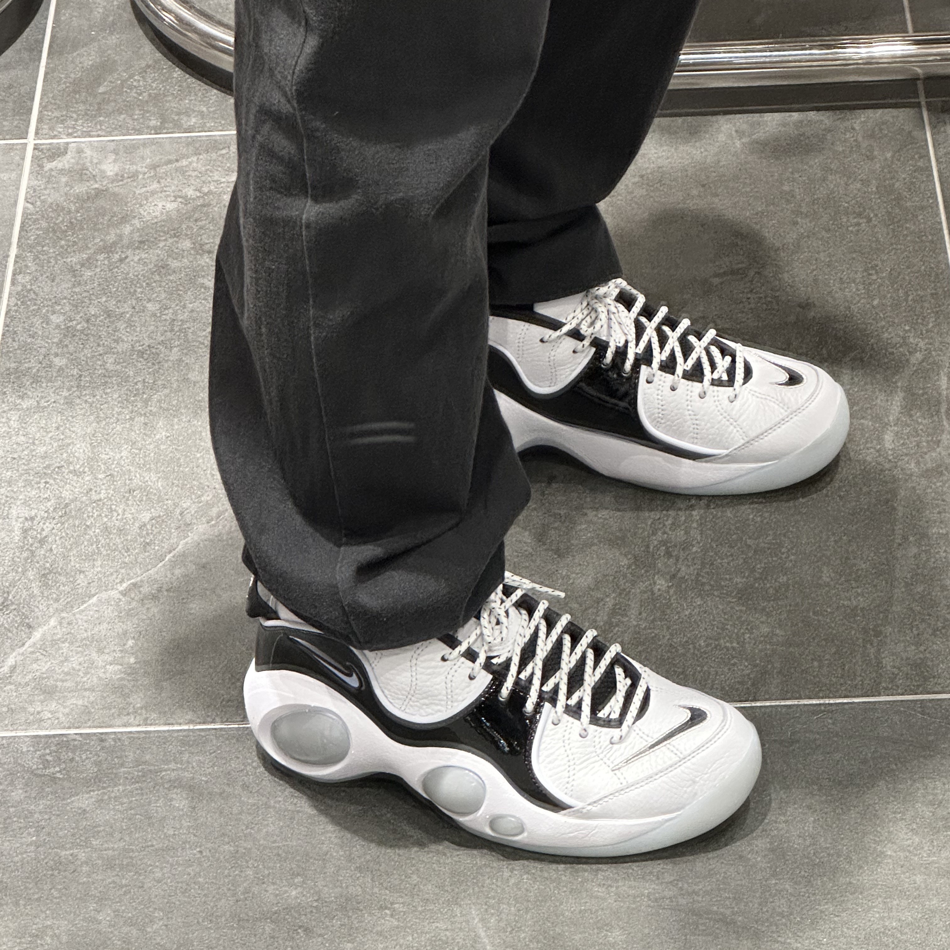 Nike Air Zoom Flight 95 Football Grey 착용 스타일