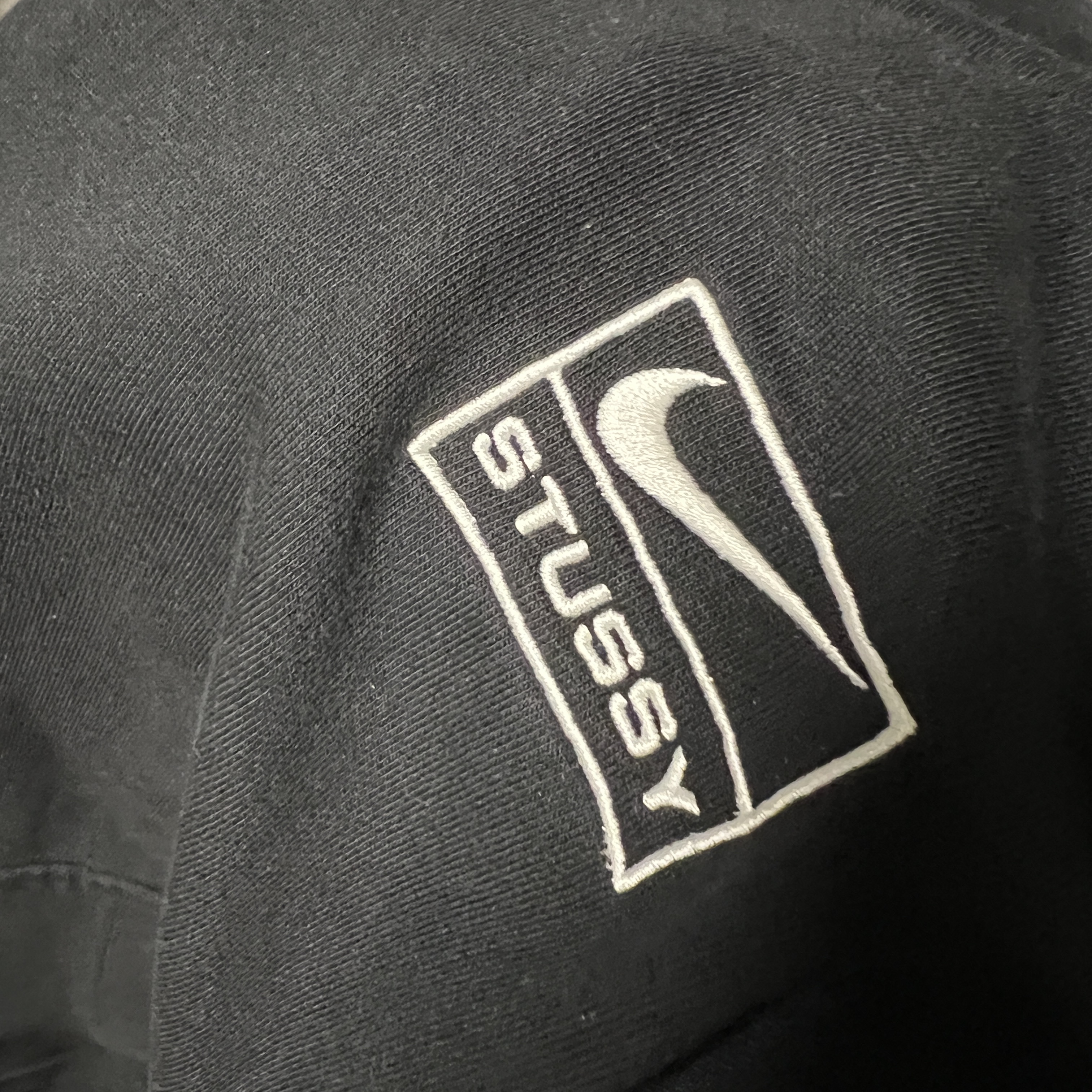 Nike x Stussy NRG RA Washed Pullover Hoodie Black (DN4029-010) 착용 스타일