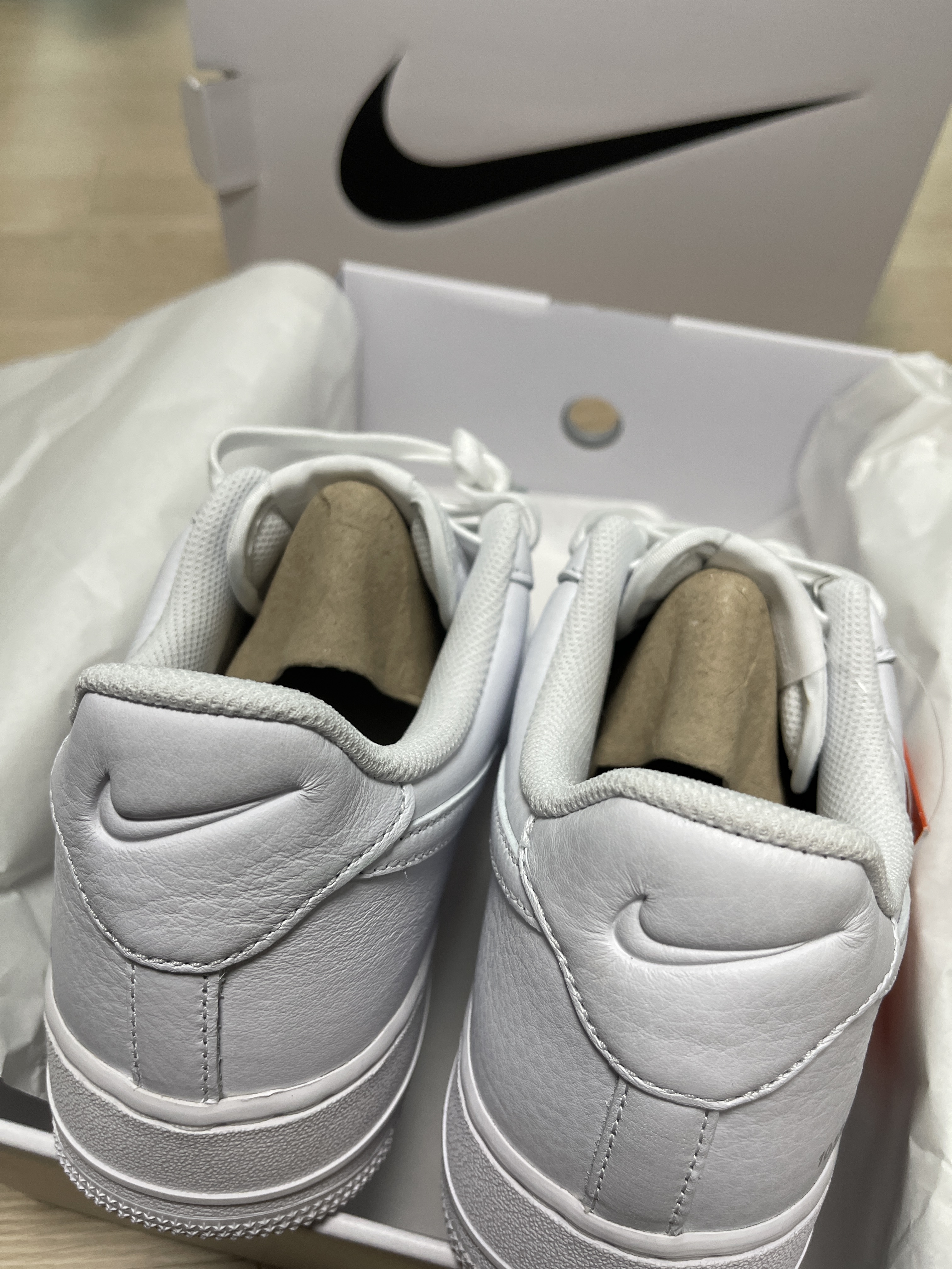 Nike x 1017 Alyx 9SM Air Force 1 Low SP White 착용 스타일 - 7