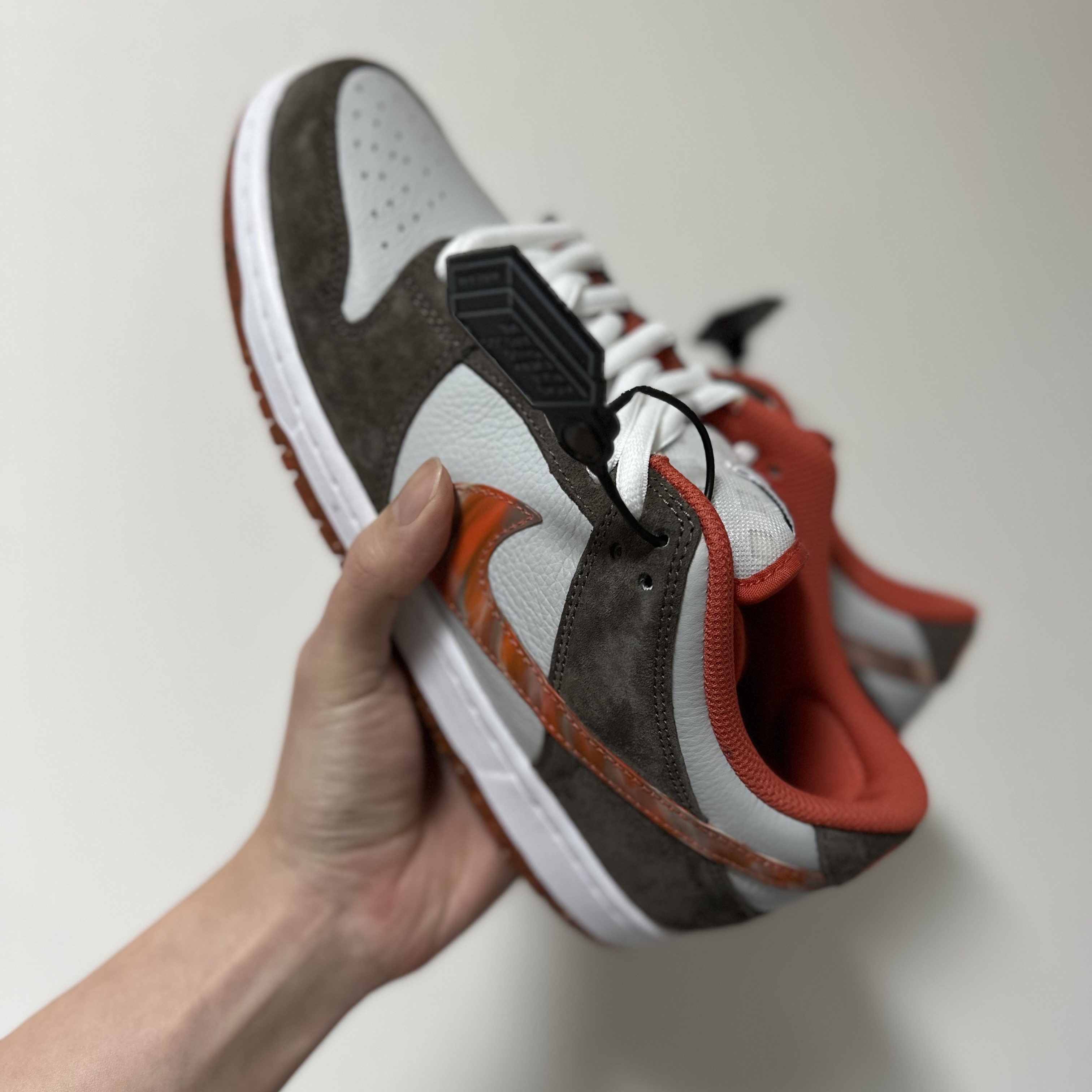 Nike x Crushed D.C. SB Dunk Low Pro QS Olive Grey 착용 스타일