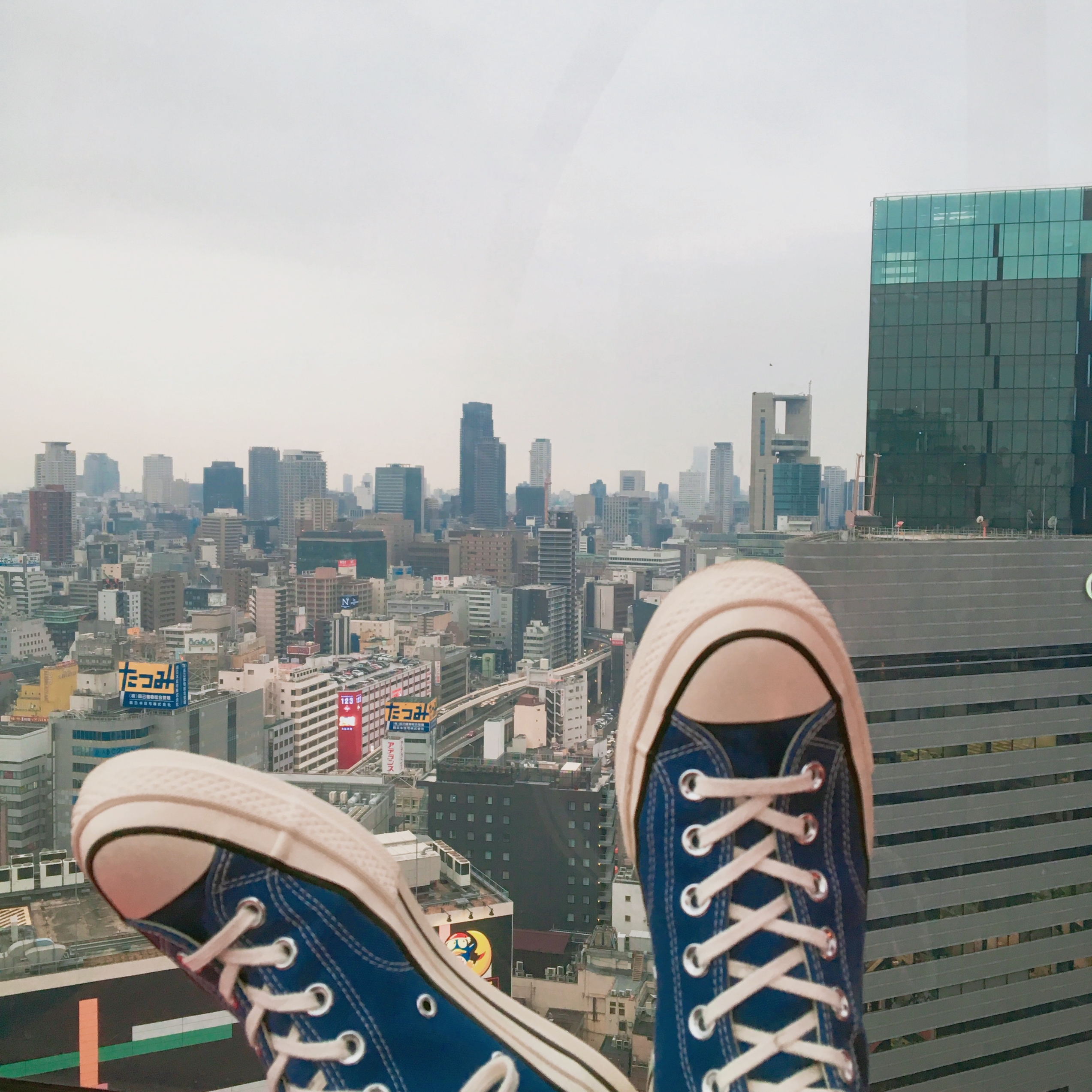 Converse Chuck 70 High Rush Blue 착용 스타일 - 2