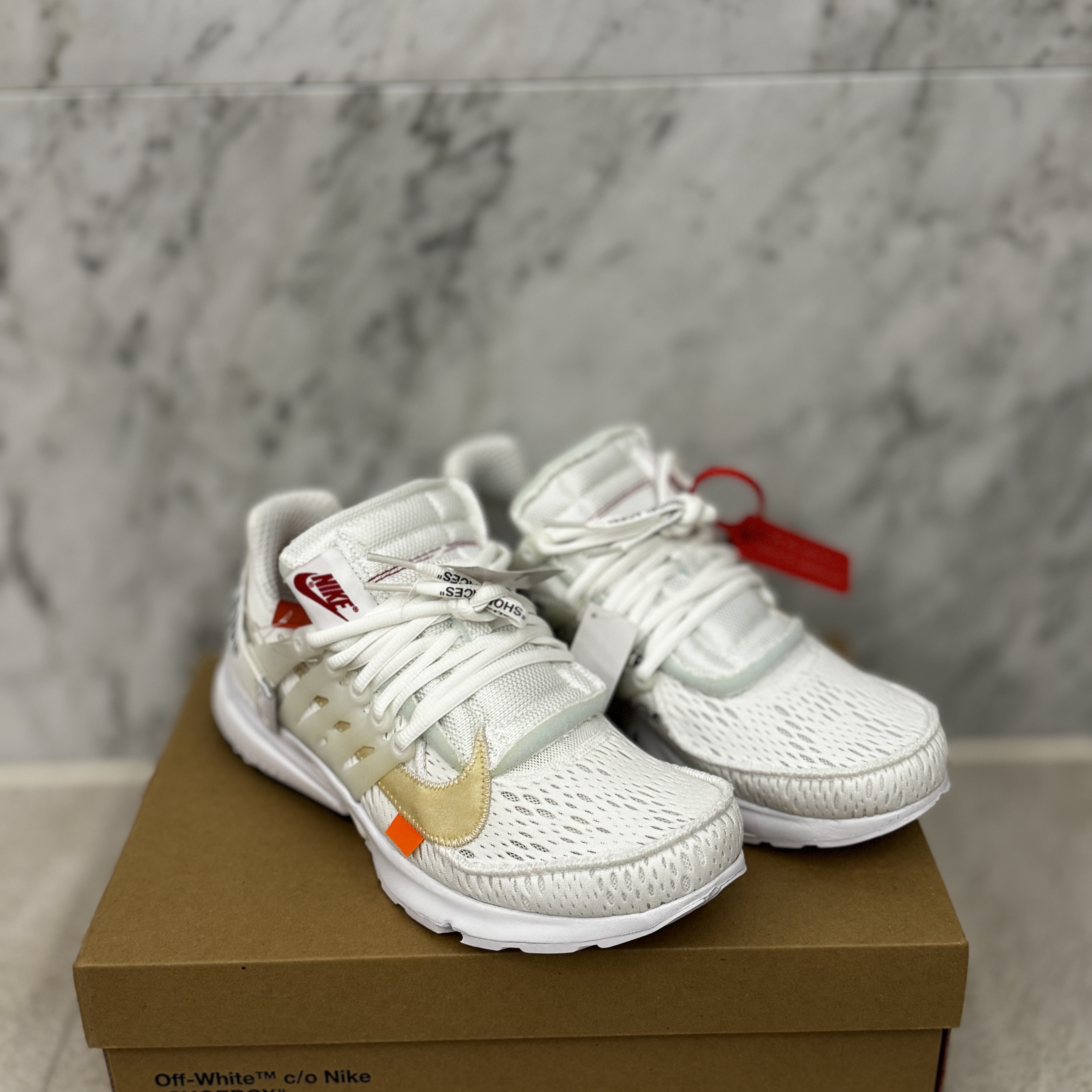 Nike x Off-White Air Presto White 착용 스타일 - 2