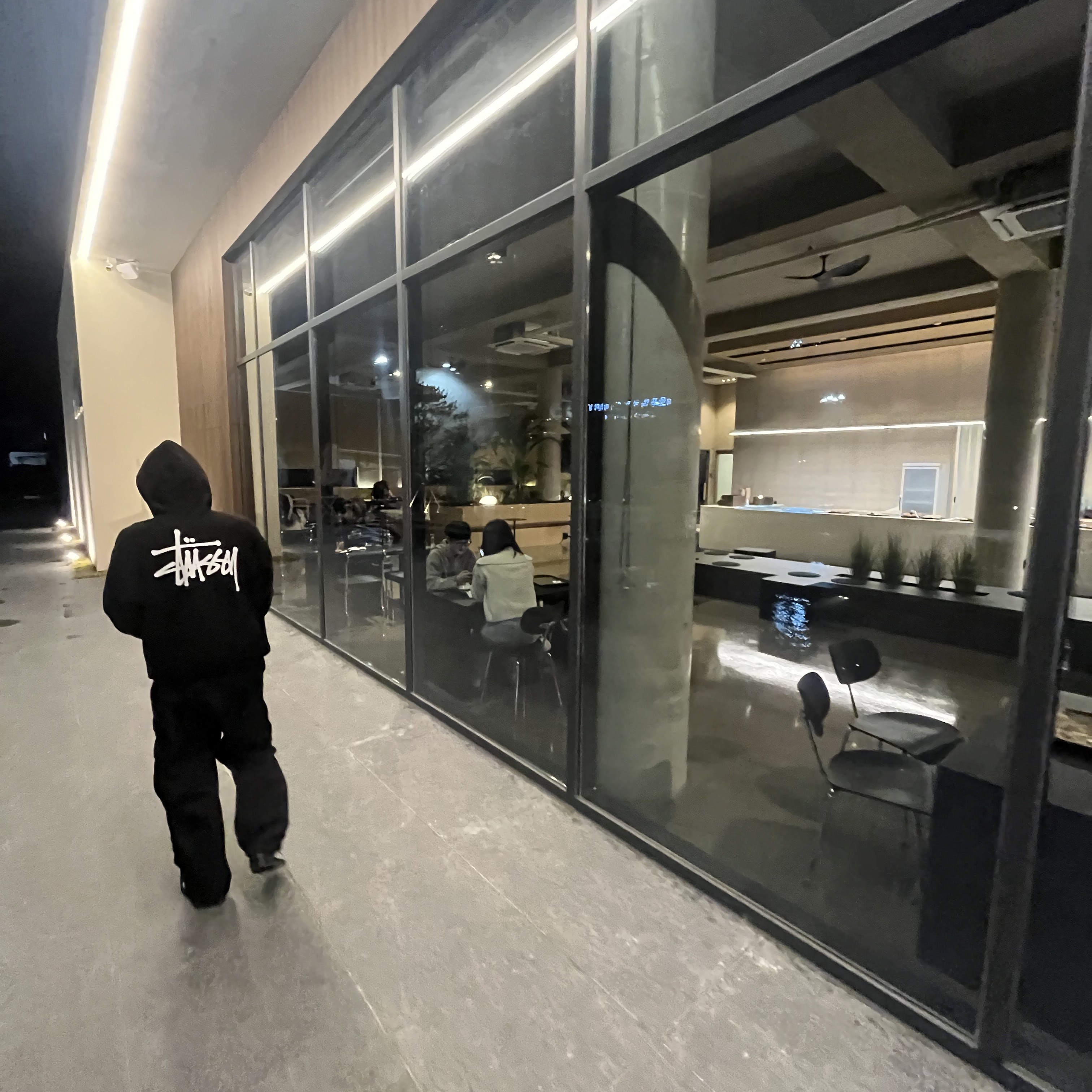 Stussy Basic Stussy Hoodie Black 2022 착용 스타일 - 2