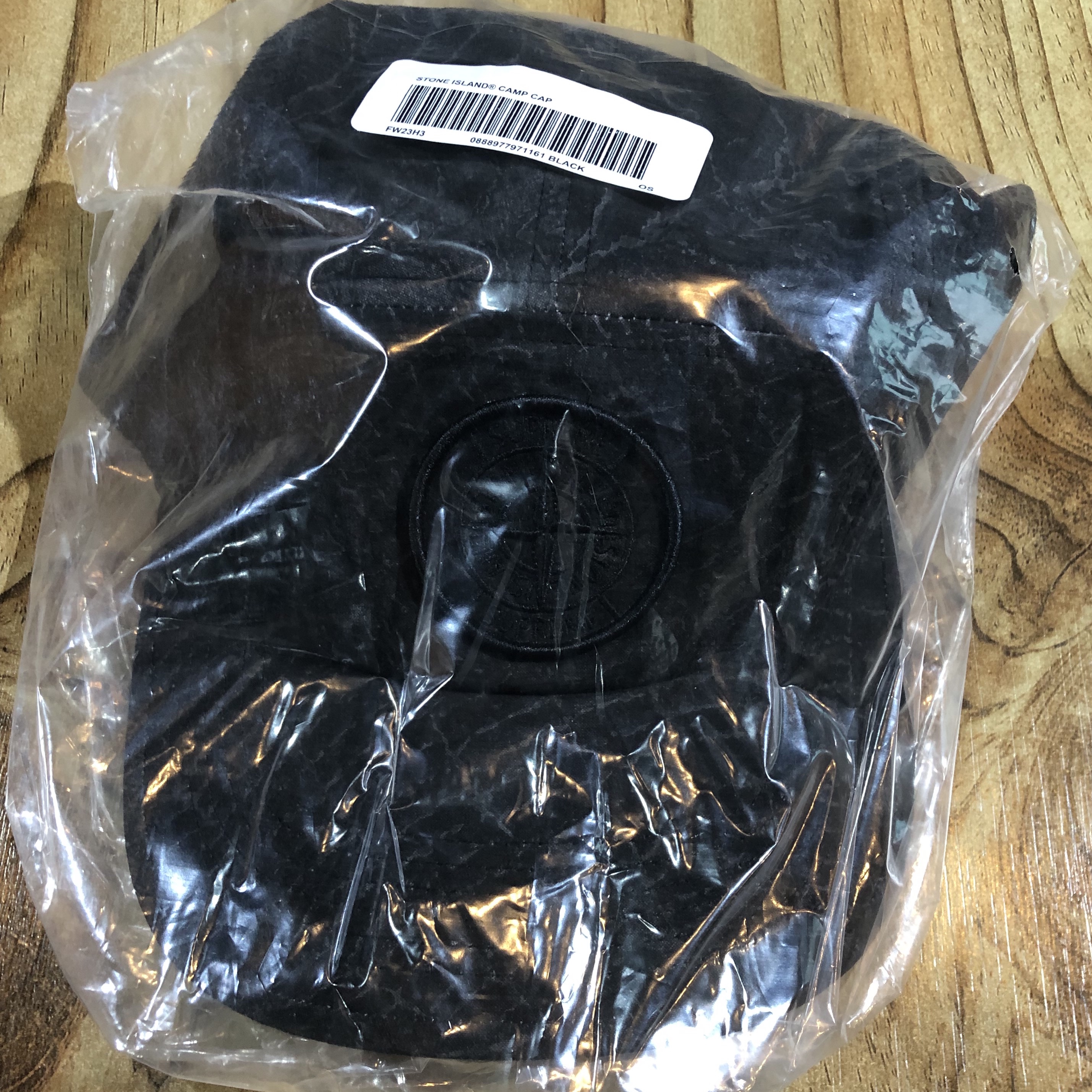 Supreme x Stone Island Camp Cap Black - 23FW 착용 스타일